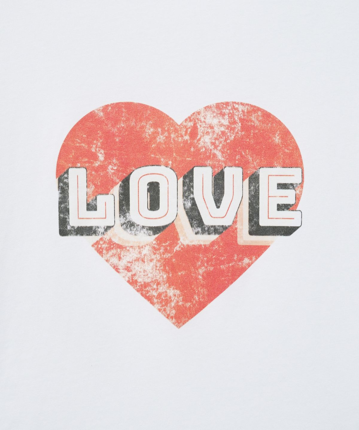 더 새터데이 이브닝 포스트(THE SATURDAY EVENING POST) Vintage Heart T-Shirt_White