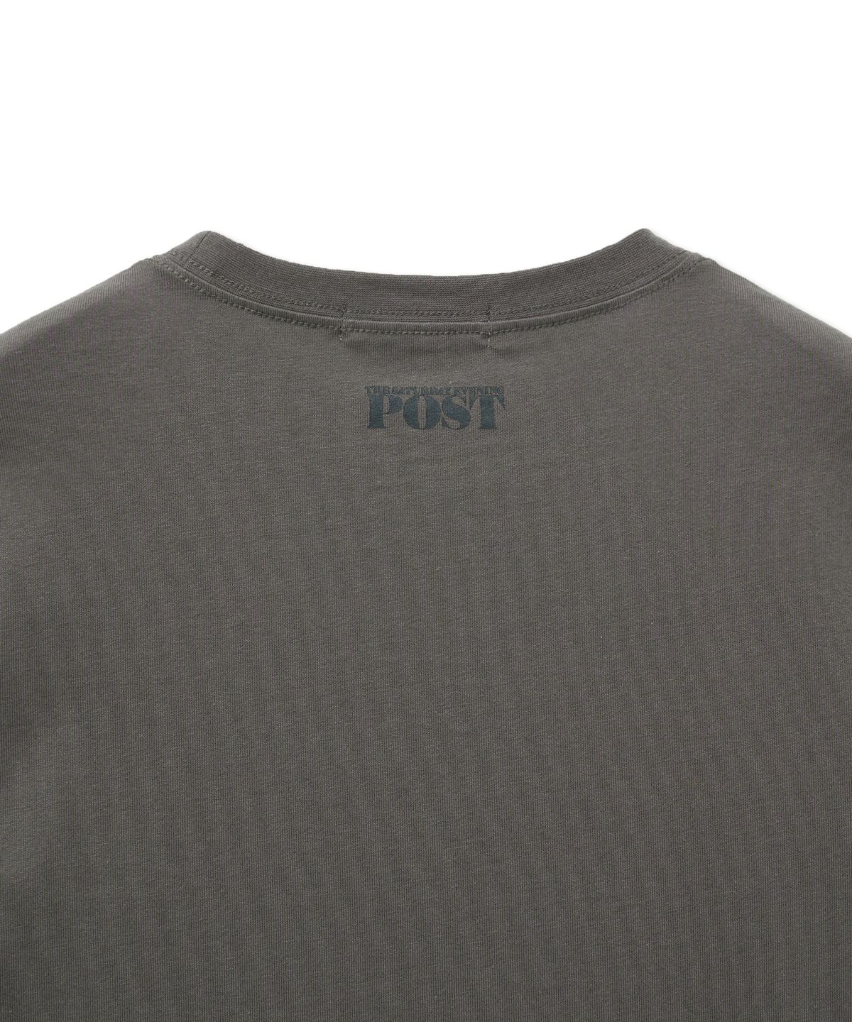 더 새터데이 이브닝 포스트(THE SATURDAY EVENING POST) Vintage Heart T-Shirt_Charcoal