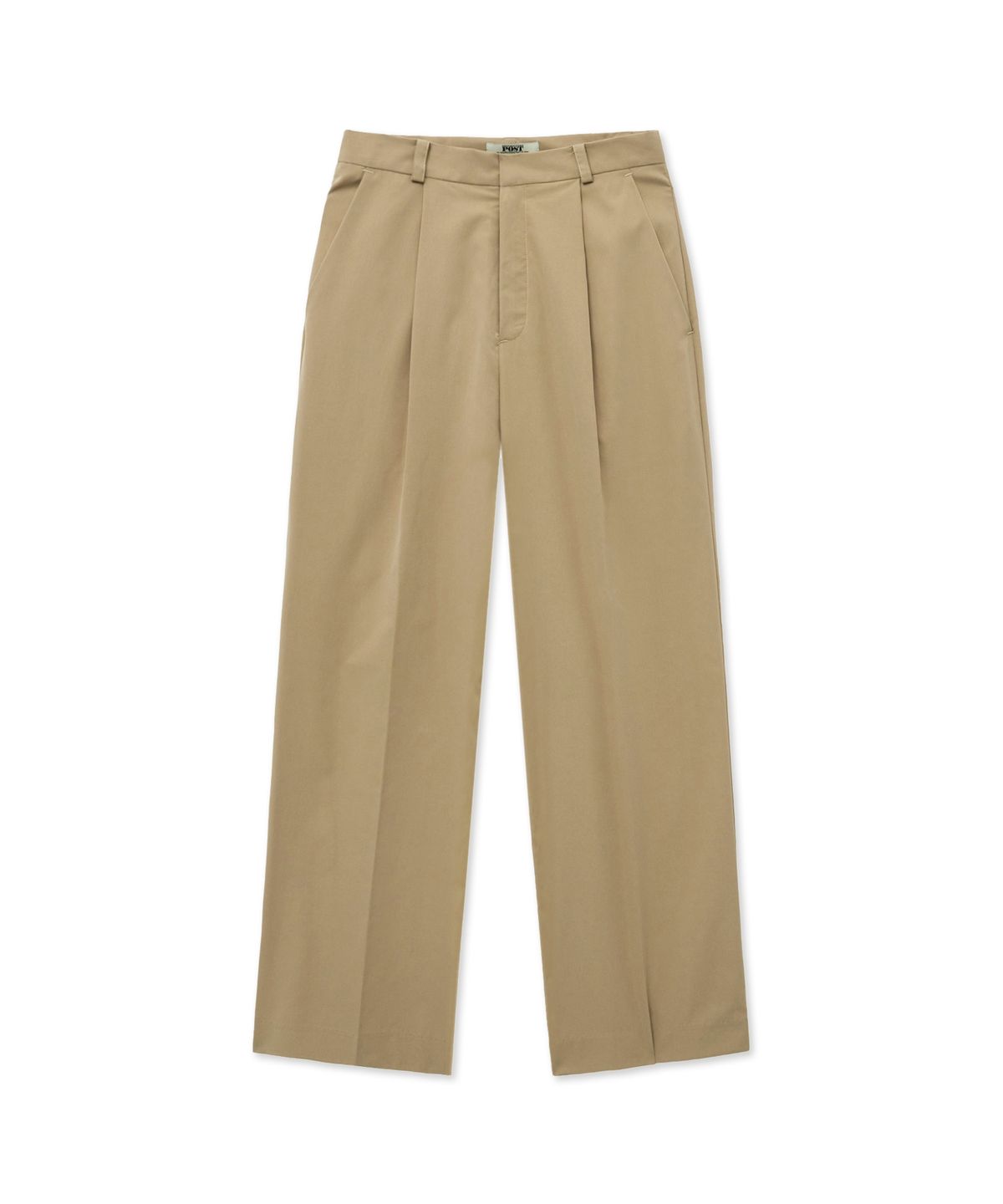 더 새터데이 이브닝 포스트(THE SATURDAY EVENING POST) Button Tab Trousers_Beige