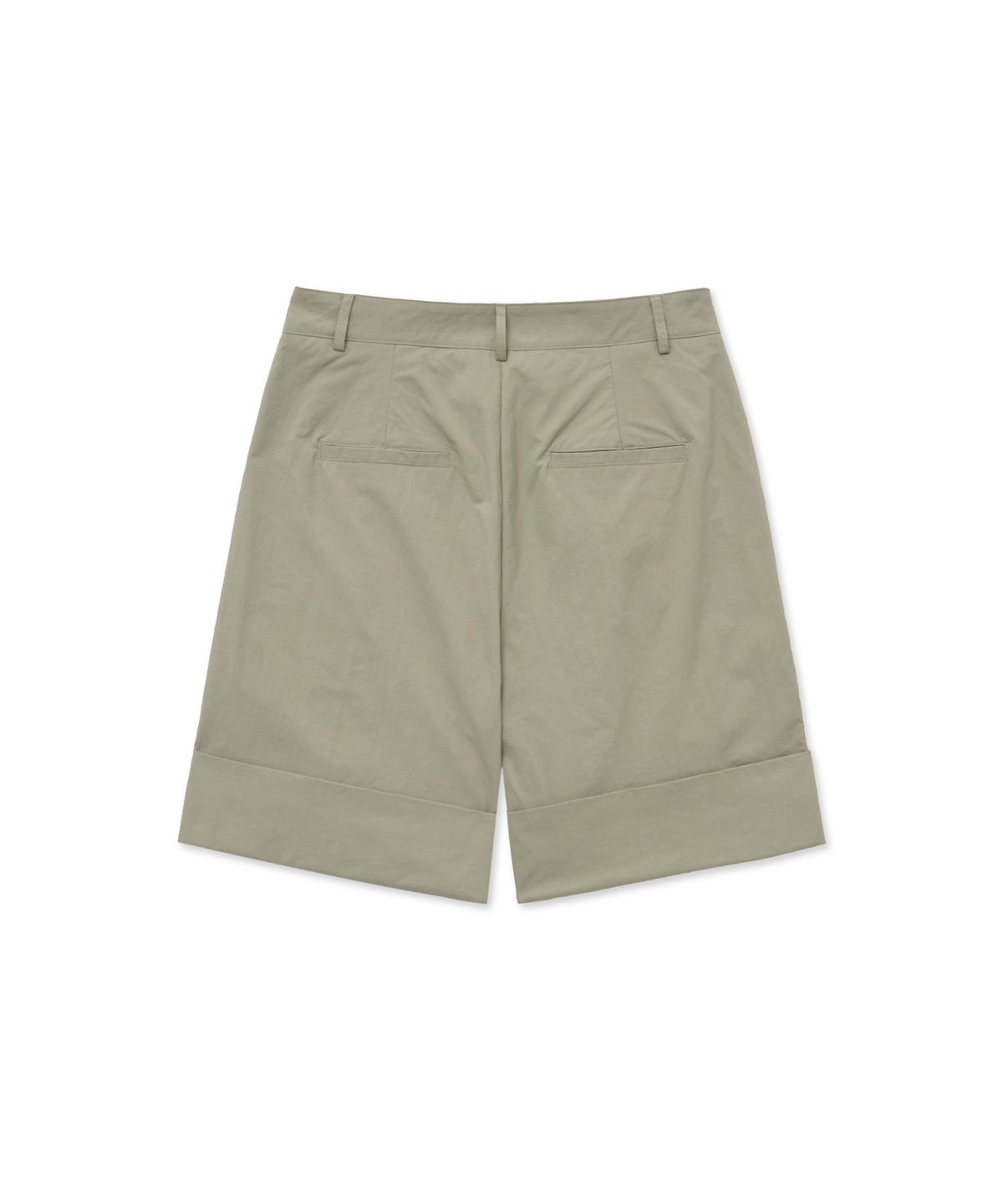 더 새터데이 이브닝 포스트(THE SATURDAY EVENING POST) Cuffed Tailored Shorts_Beige