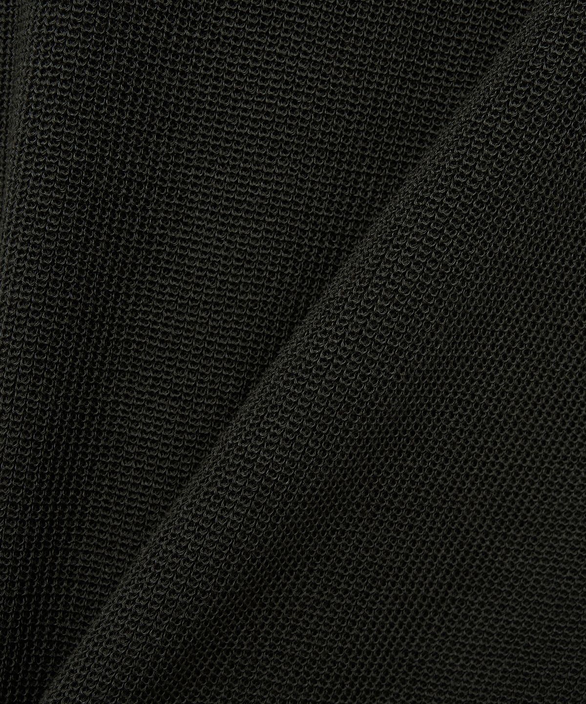 더 새터데이 이브닝 포스트(THE SATURDAY EVENING POST) Crop Polo Knit_Charcoal