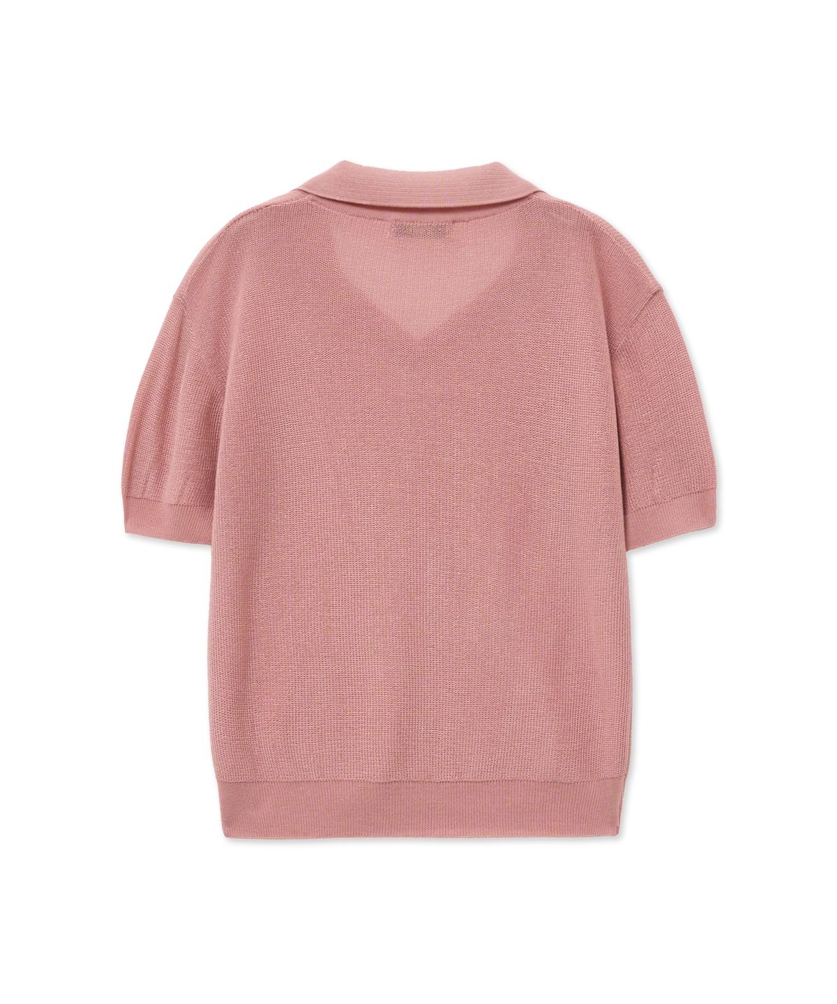 더 새터데이 이브닝 포스트(THE SATURDAY EVENING POST) Crop Polo Knit_Pink