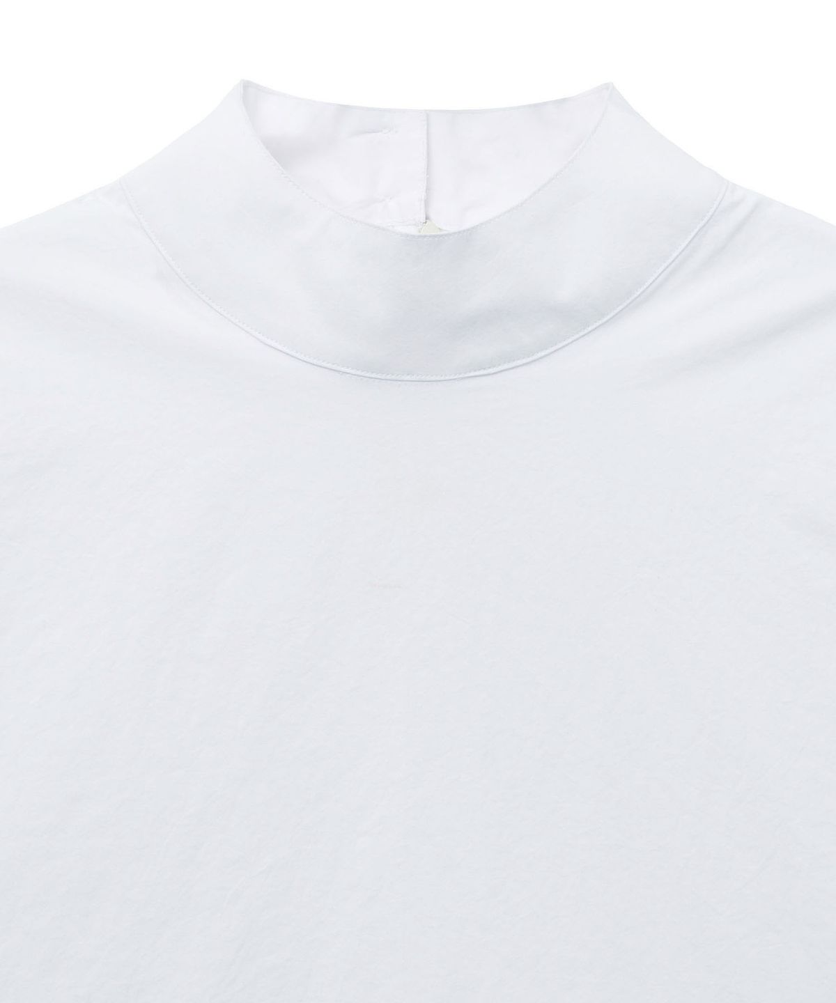 더 새터데이 이브닝 포스트(THE SATURDAY EVENING POST) High Neck Crop Shirts_White