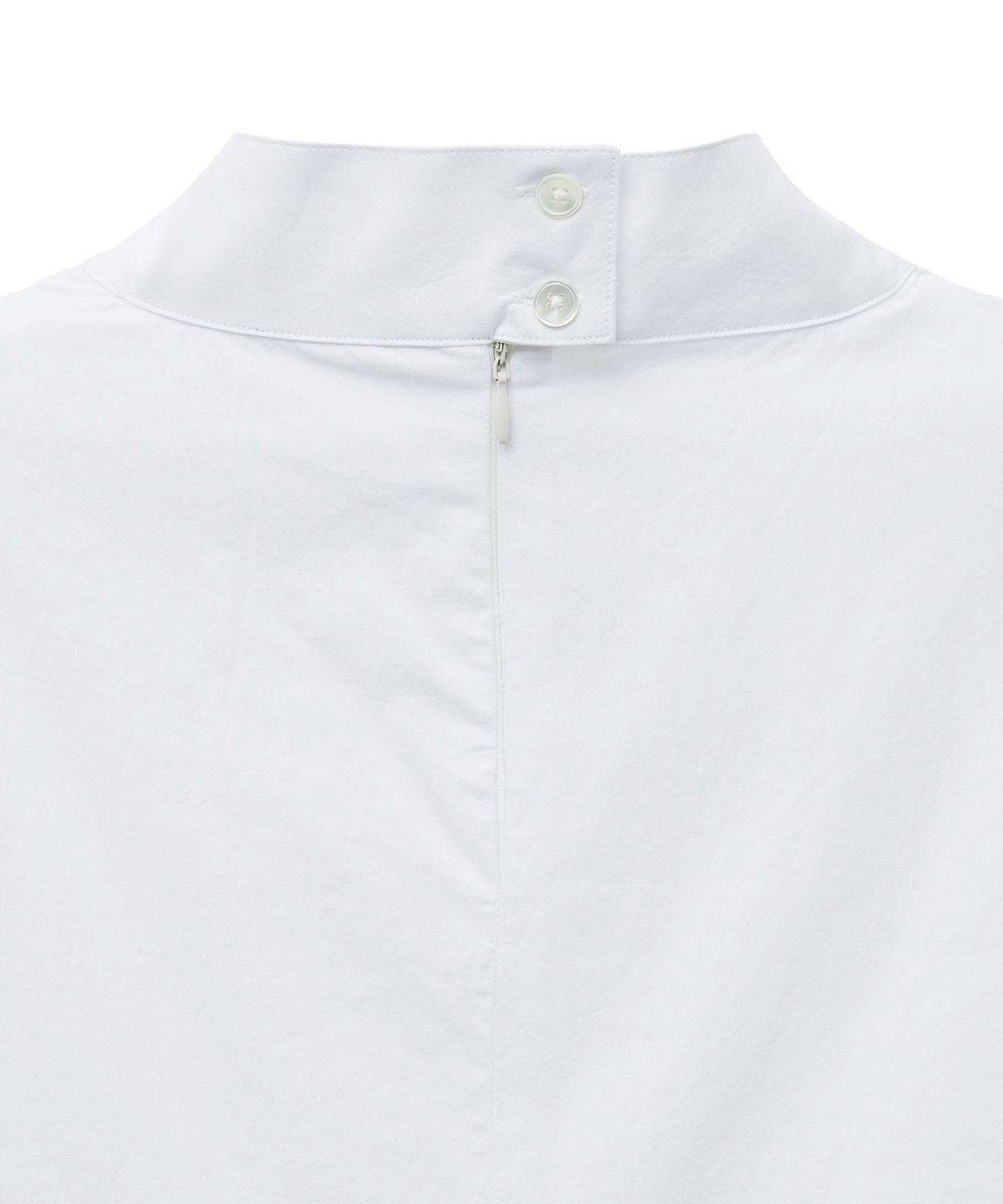 더 새터데이 이브닝 포스트(THE SATURDAY EVENING POST) High Neck Crop Shirts_White