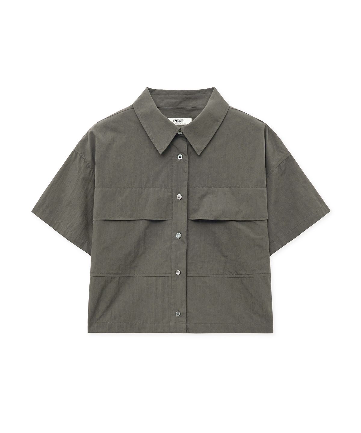더 새터데이 이브닝 포스트(THE SATURDAY EVENING POST) Big Pocket Shirts_Charcoal