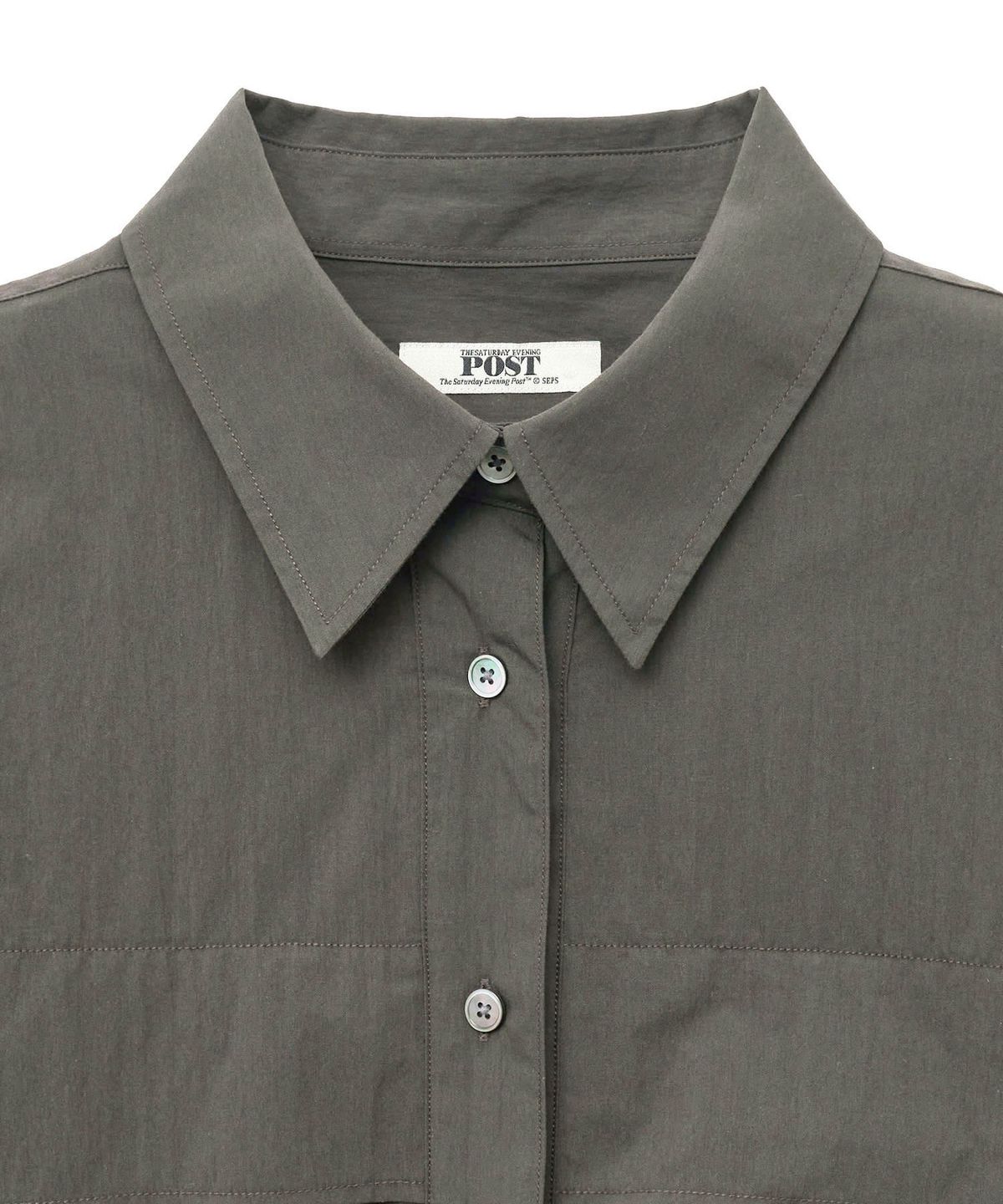 더 새터데이 이브닝 포스트(THE SATURDAY EVENING POST) Big Pocket Shirts_Charcoal