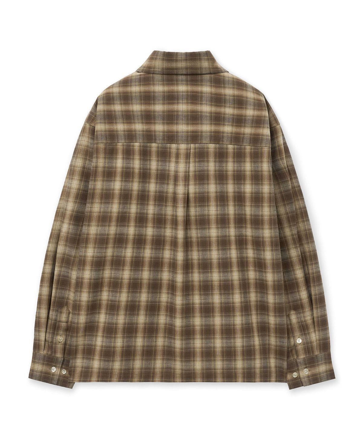 더 새터데이 이브닝 포스트(THE SATURDAY EVENING POST) Vintage Check Shirts_Brown