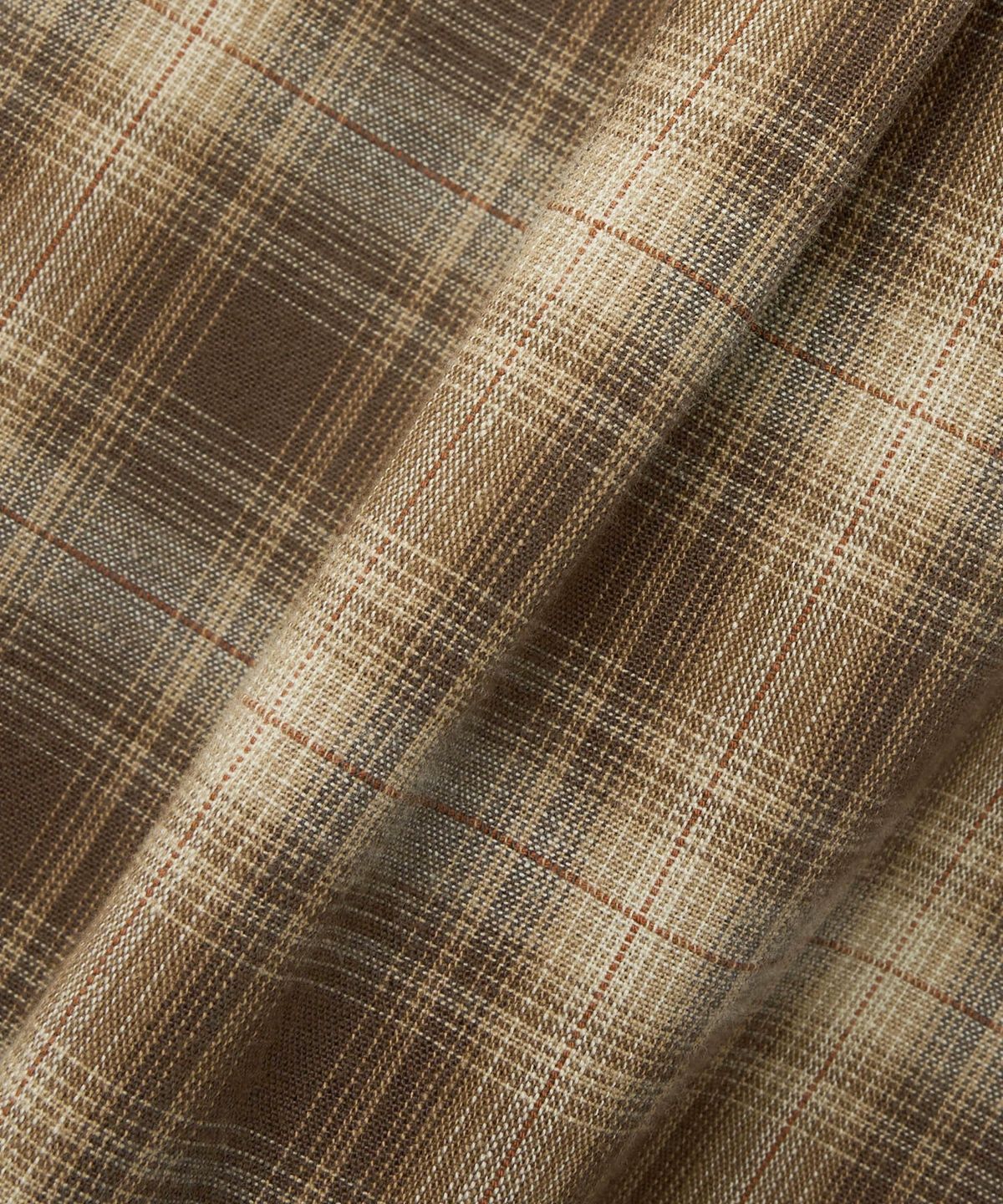 더 새터데이 이브닝 포스트(THE SATURDAY EVENING POST) Vintage Check Shirts_Brown