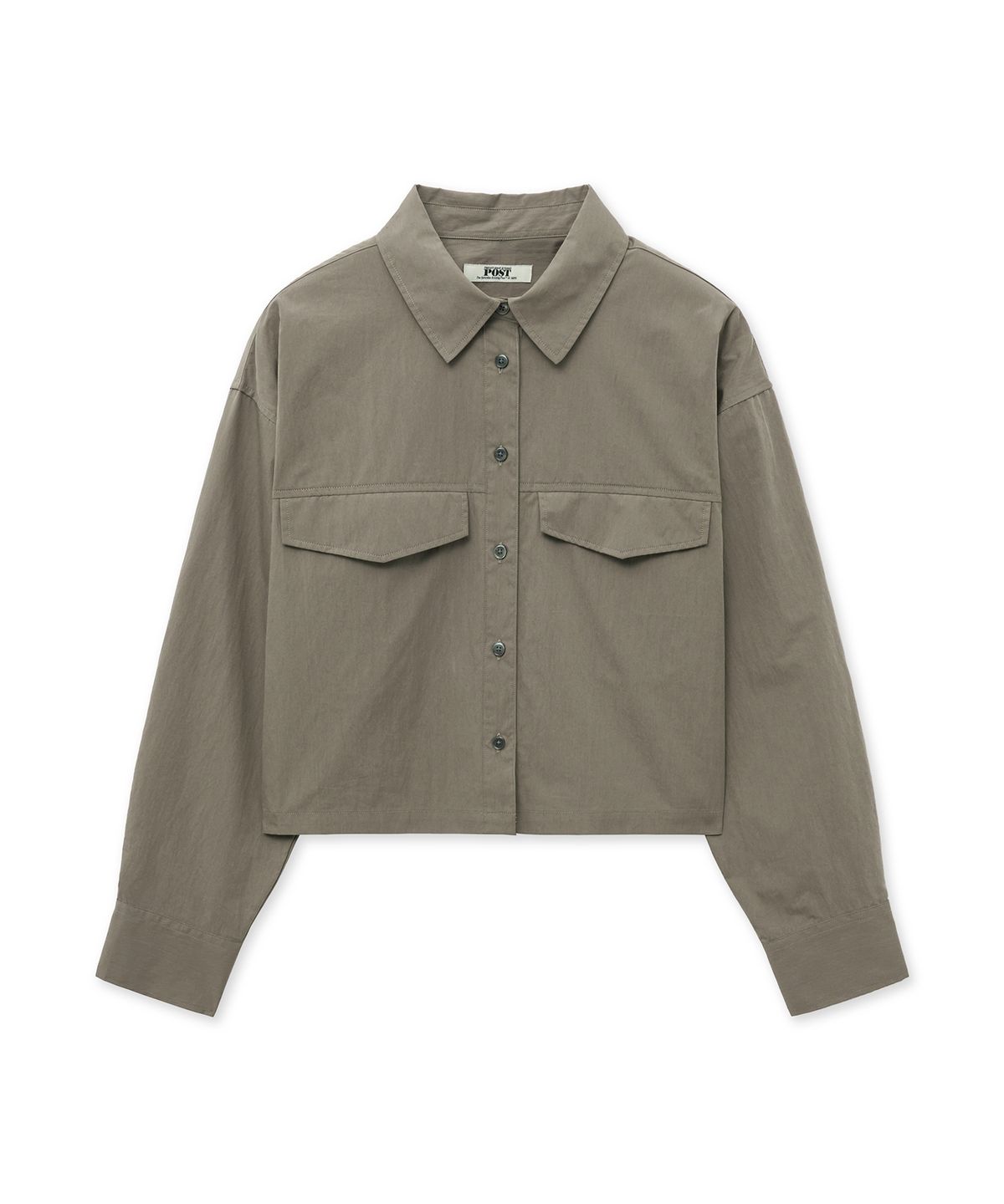 더 새터데이 이브닝 포스트(THE SATURDAY EVENING POST) Flat Pocket Shirts_Khaki