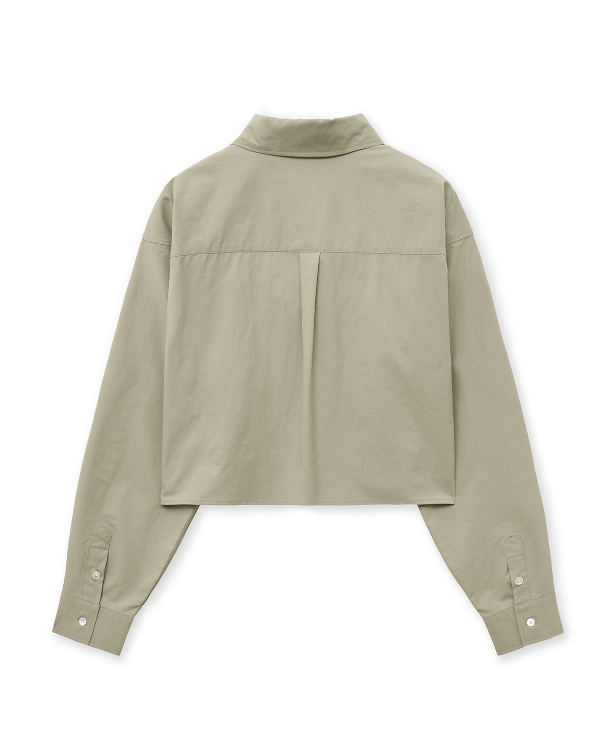 더 새터데이 이브닝 포스트(THE SATURDAY EVENING POST) Basic Crop Shirts_Beige
