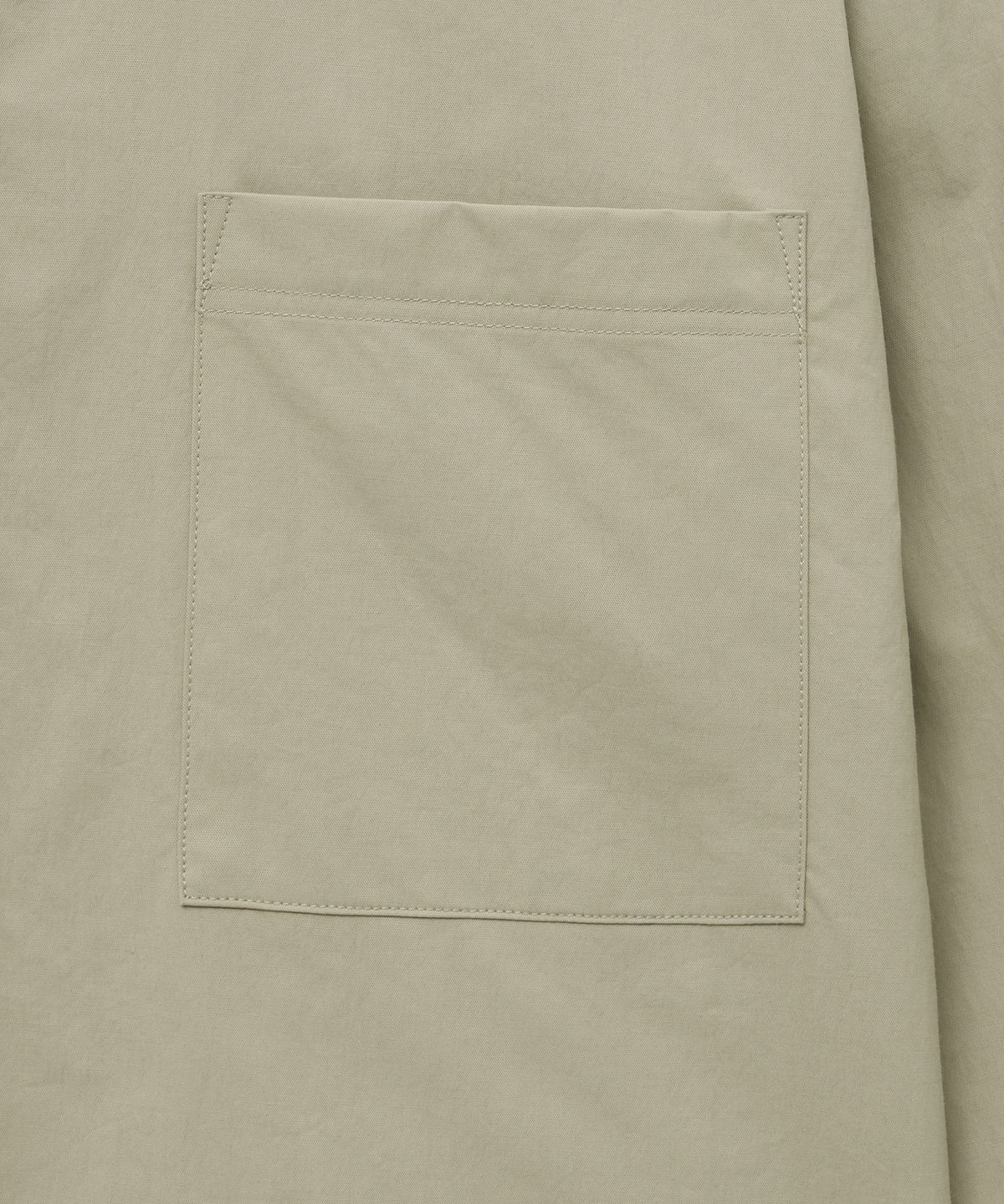 더 새터데이 이브닝 포스트(THE SATURDAY EVENING POST) Basic Crop Shirts_Beige