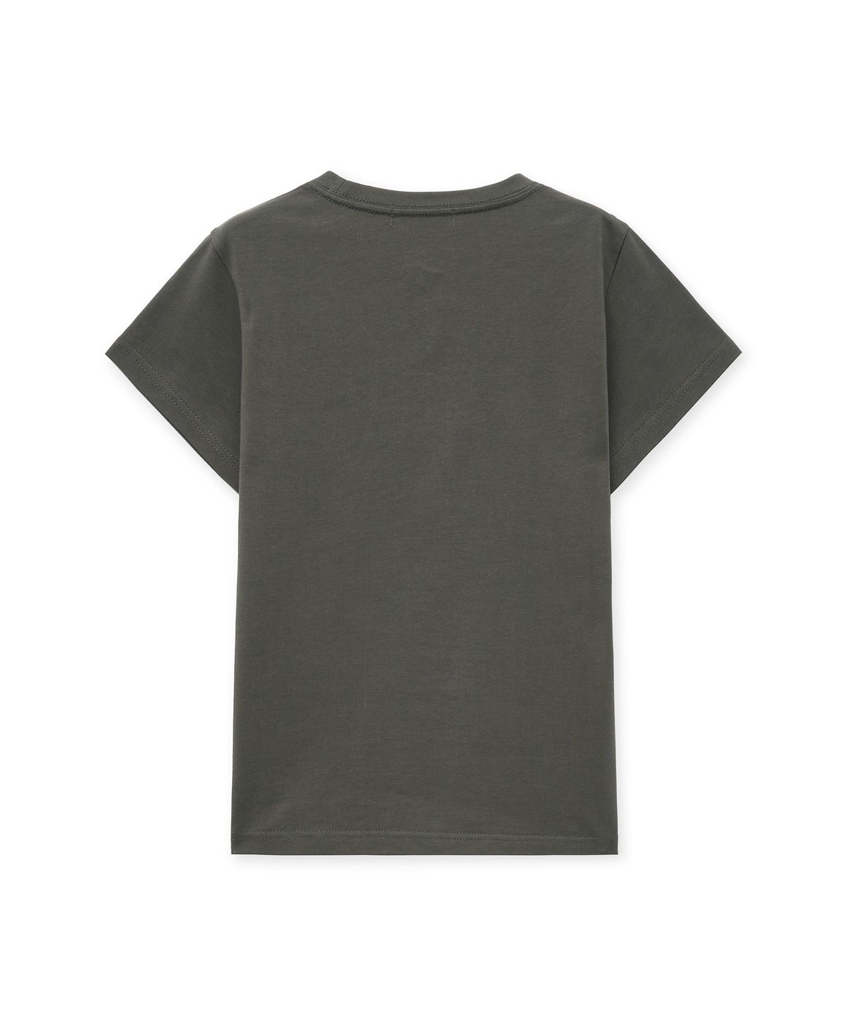 더 새터데이 이브닝 포스트(THE SATURDAY EVENING POST) Supima Cotton Slim Fit T-Shirt_Charcoal