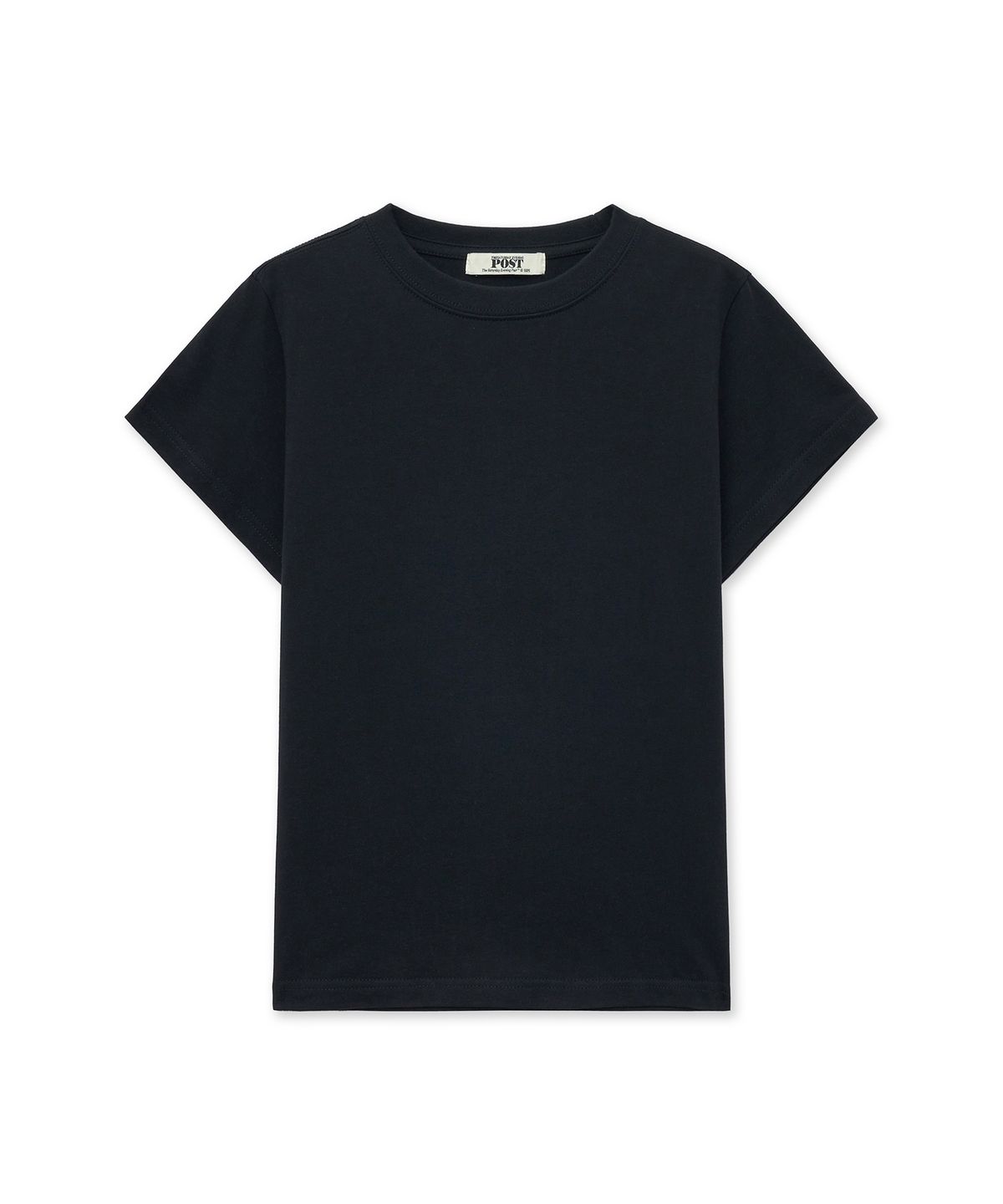 더 새터데이 이브닝 포스트(THE SATURDAY EVENING POST) Supima Cotton Slim Fit T-Shirt_Black