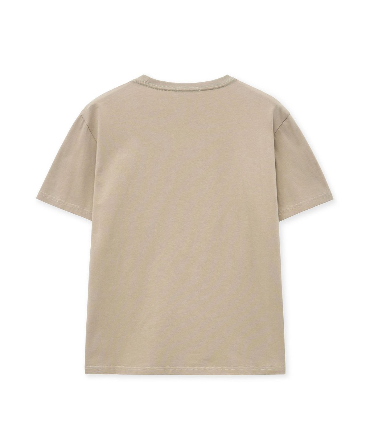 더 새터데이 이브닝 포스트(THE SATURDAY EVENING POST) Supima Cotton Loose Fit T-Shirt_Beige