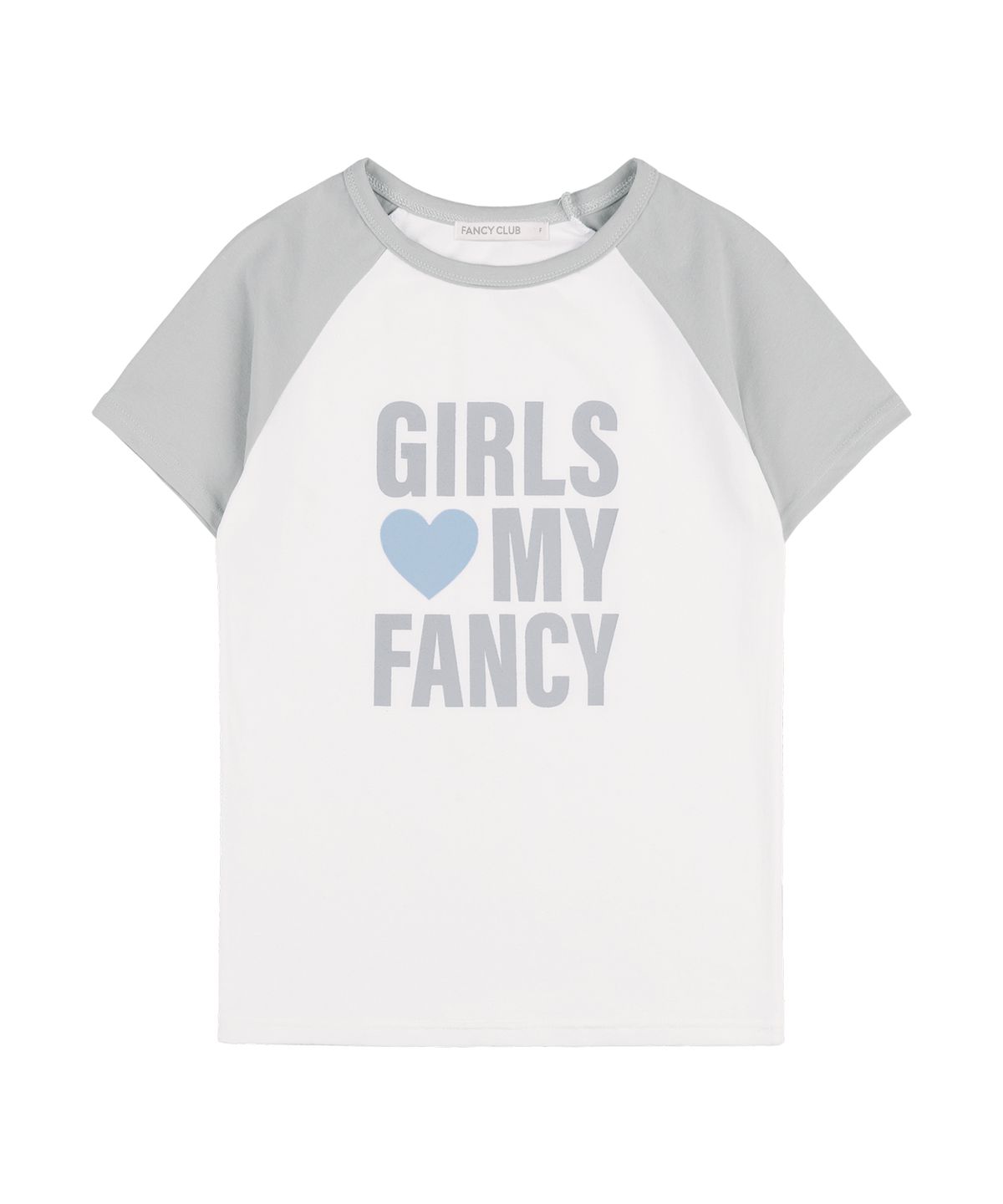 팬시클럽(FANCY CLUB) 걸스 마이 팬시 티 (GRAY) F25QB105