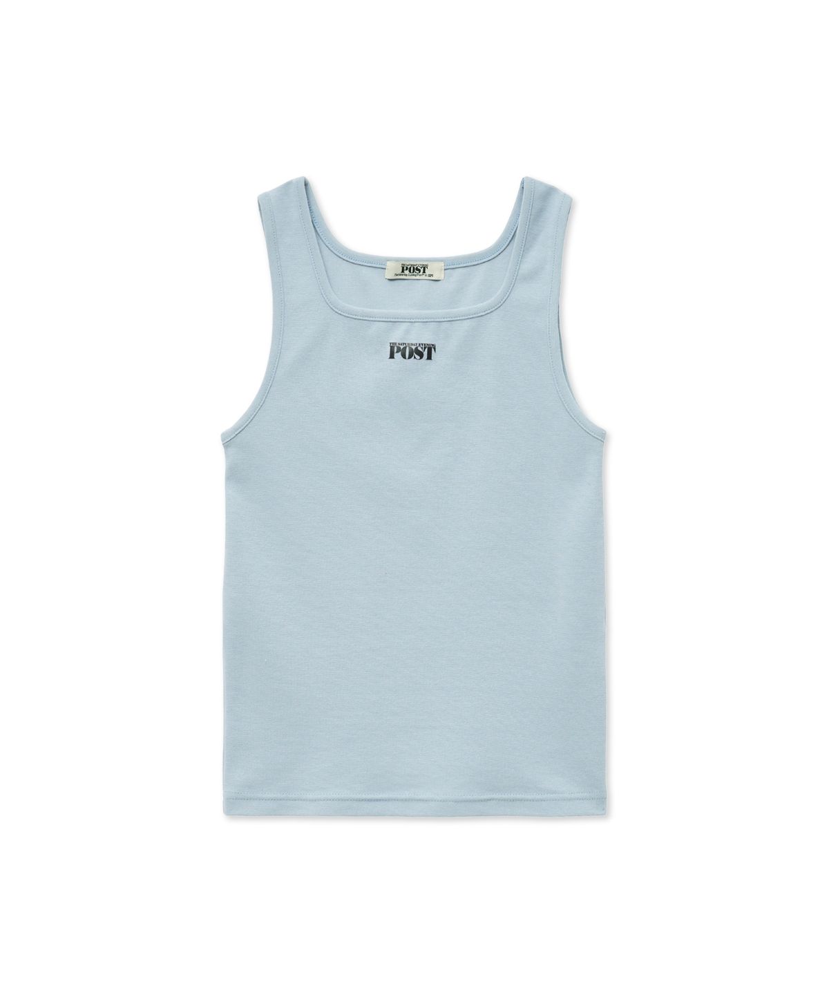 더 새터데이 이브닝 포스트(THE SATURDAY EVENING POST) Logo Sleeveless Top_Light Blue