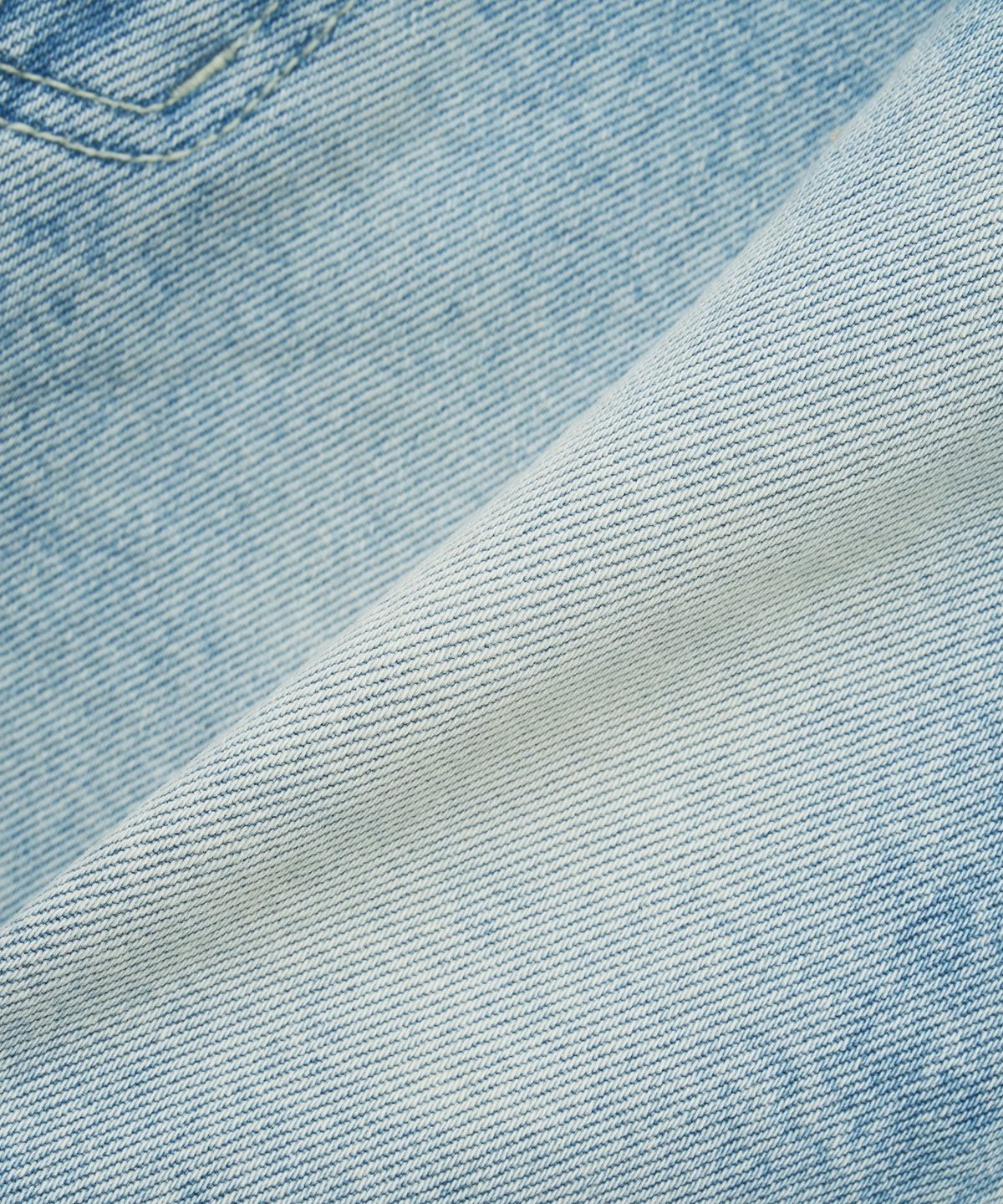 더 새터데이 이브닝 포스트(THE SATURDAY EVENING POST) Pocket Detail Denim Shorts_Light Blue