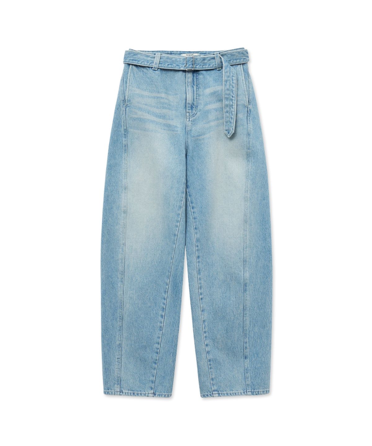 더 새터데이 이브닝 포스트(THE SATURDAY EVENING POST) Twisted Belted Denim Trousers_Blue