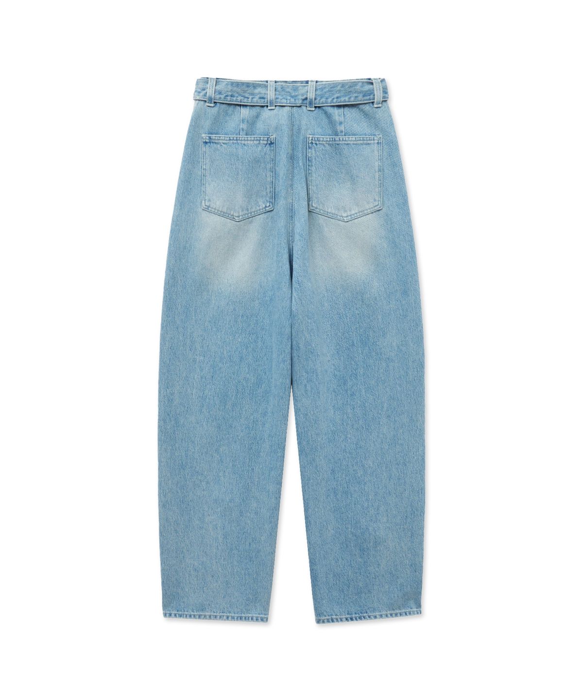 더 새터데이 이브닝 포스트(THE SATURDAY EVENING POST) Twisted Belted Denim Trousers_Blue