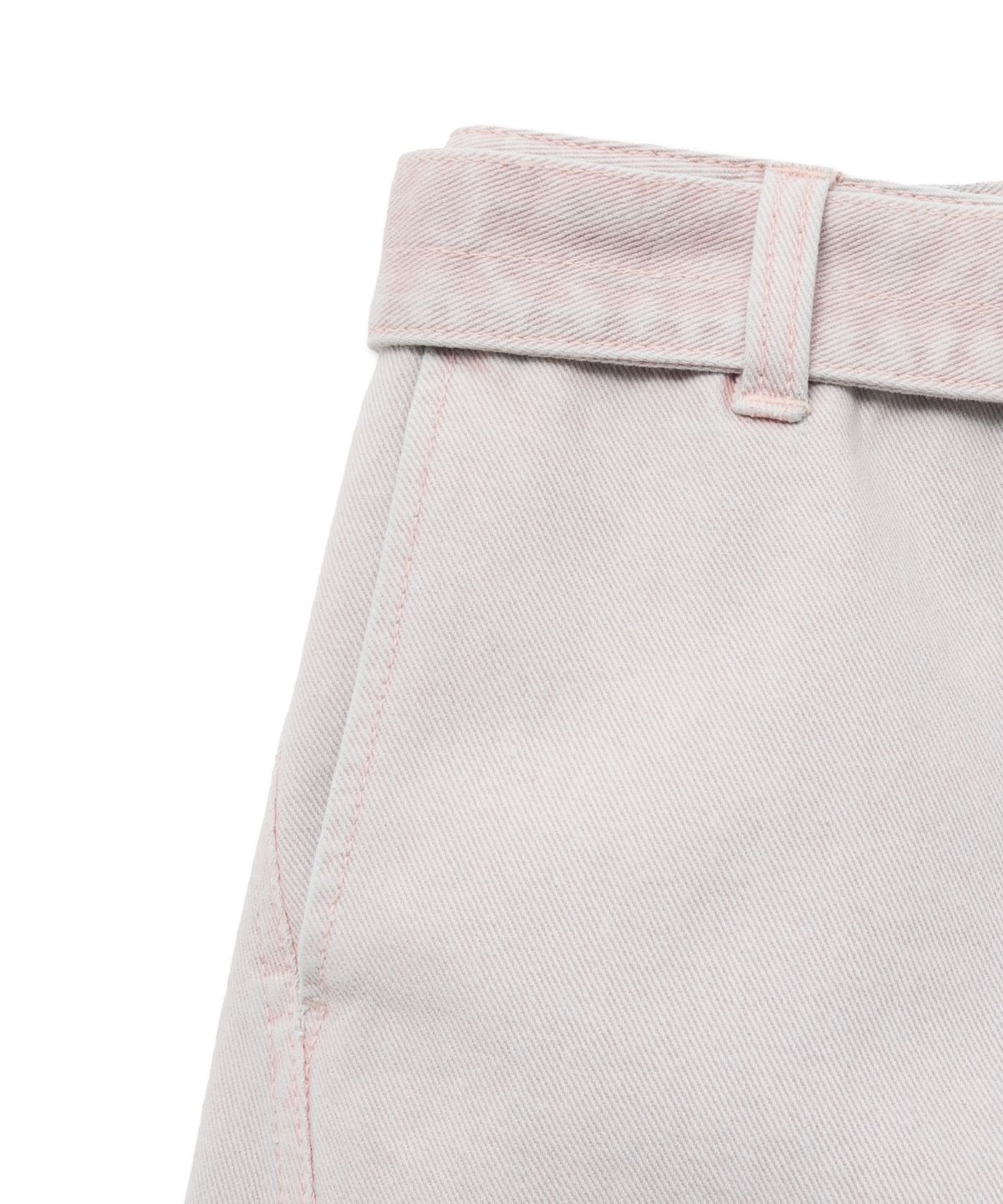 더 새터데이 이브닝 포스트(THE SATURDAY EVENING POST) Twisted Belted Denim Trousers_Pink