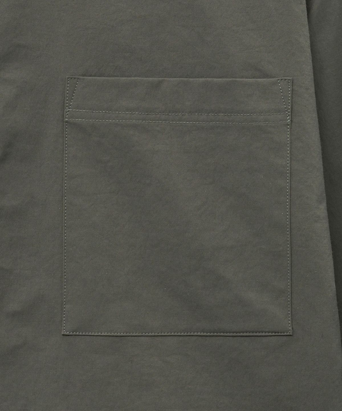 더 새터데이 이브닝 포스트(THE SATURDAY EVENING POST) Basic Crop Shirts_Khaki