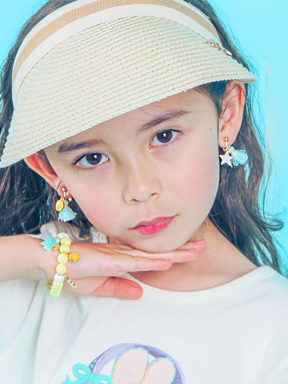 베이비블리(BABYBLEE) B19911 스마일태슬 귀찌