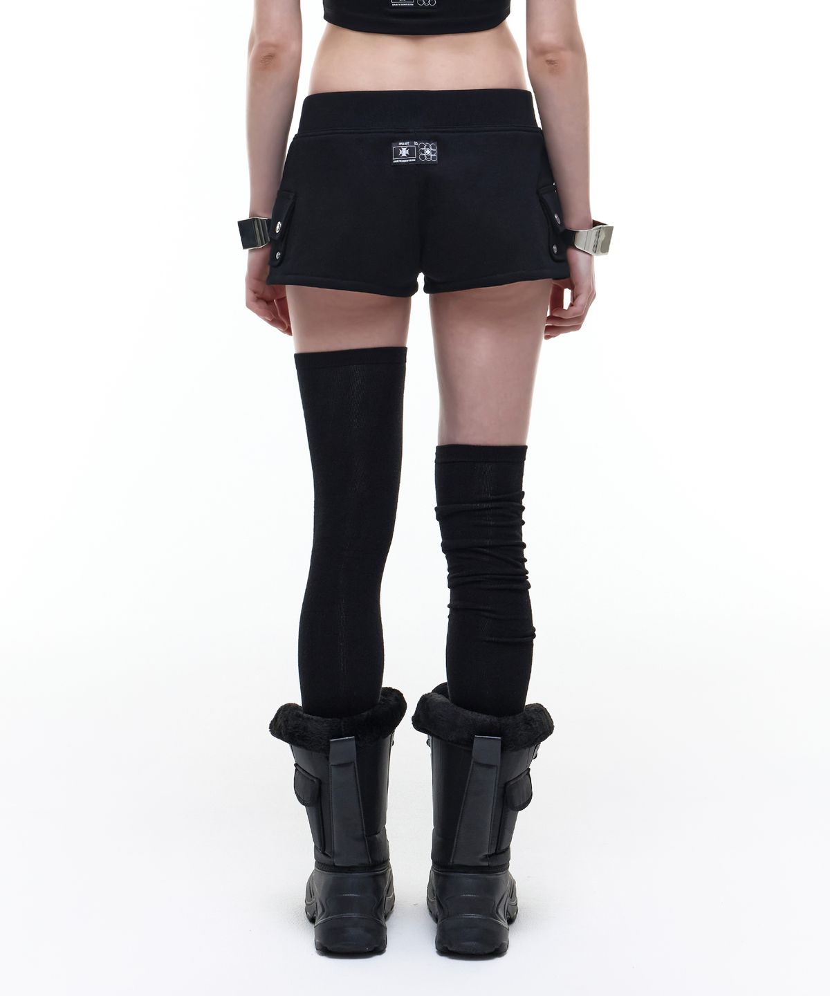 오퍼스 0012(OPUS 0012) Op. 08 BOO MICRO CARGO PANTS BLACK