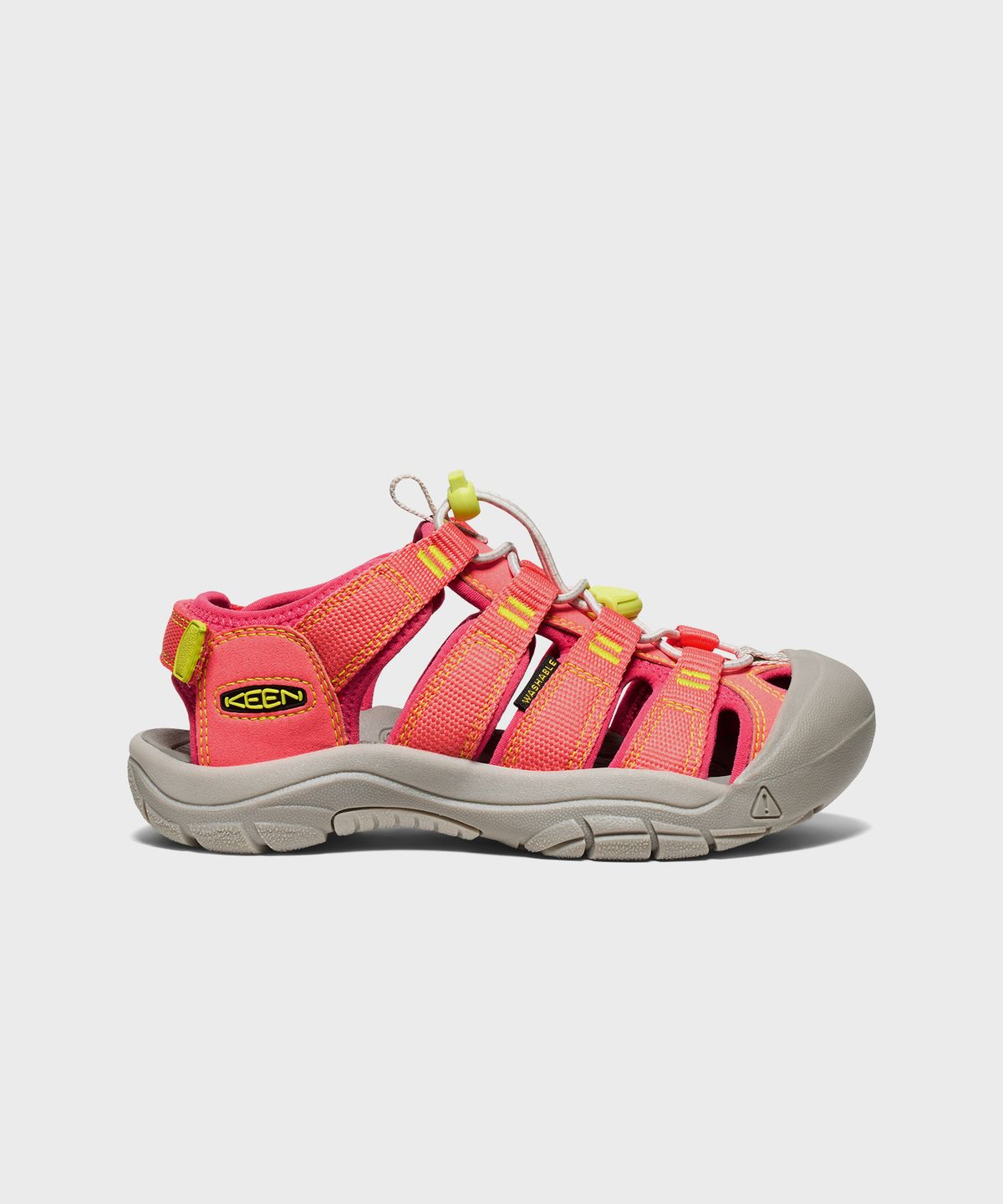킨(KEEN) [NEWPORT BOUNDLESS] 뉴포트 밝은 코랄 주니어 샌들