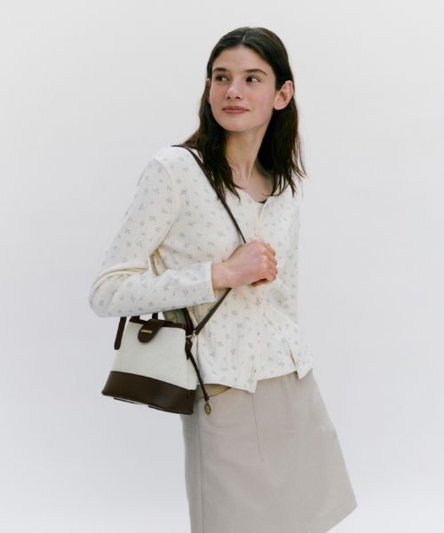 ●depound● Townback Mini Tote Brown DP2513BG016MBRXX MUSINSA | DEPOUND Townback Mini Tote [Brown]