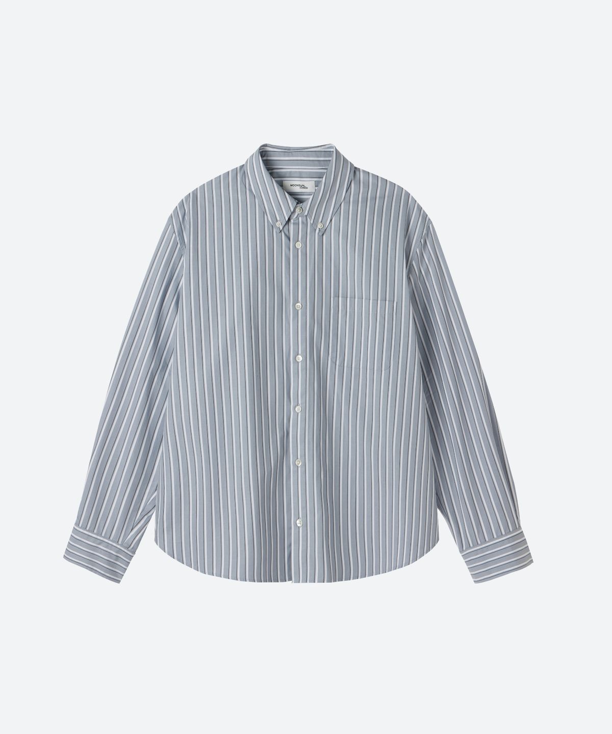문선 아카이브(MOONSUN ARCHIVE) M.C UNISEX, Classic Shirt / Gray Stripe