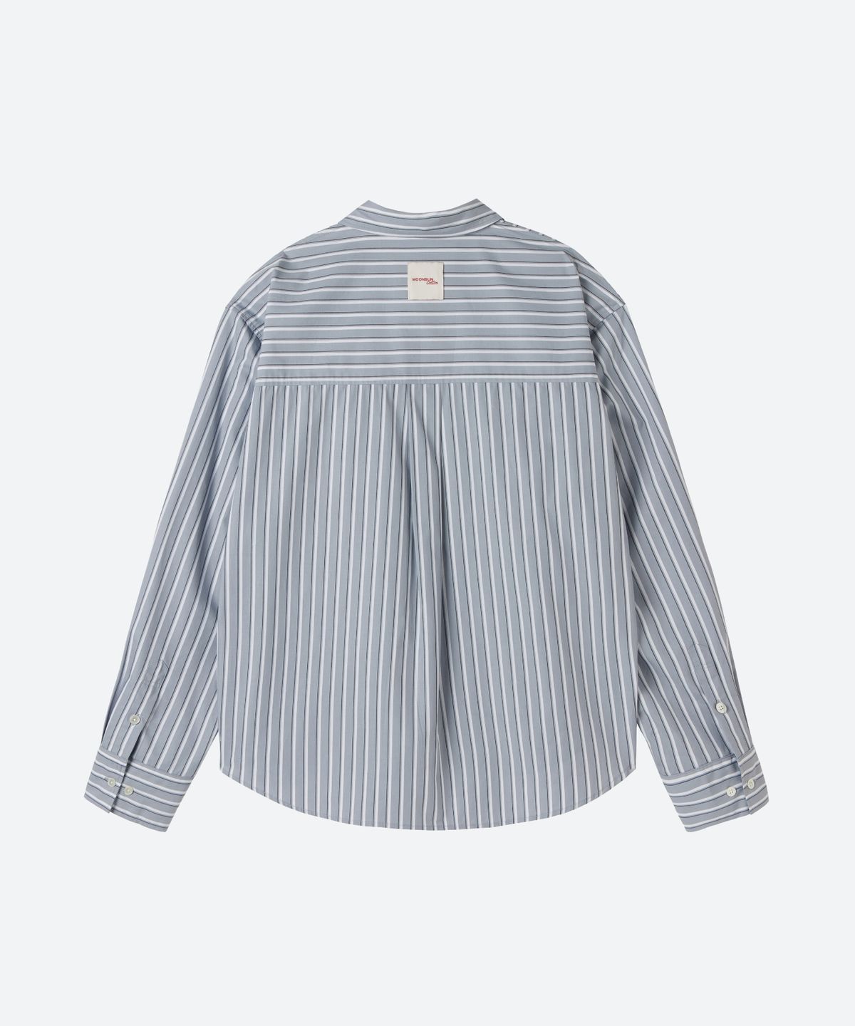 문선 아카이브(MOONSUN ARCHIVE) M.C UNISEX, Classic Shirt / Gray Stripe