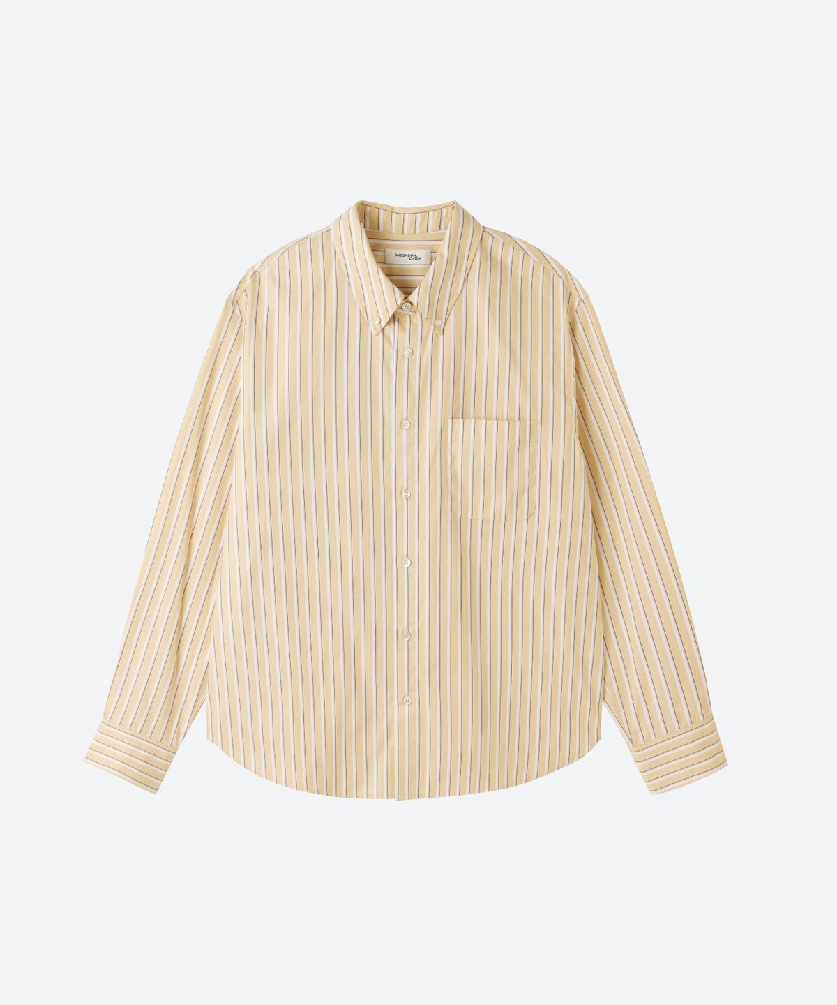 문선 아카이브(MOONSUN ARCHIVE) M.C UNISEX, Classic Shirt / Yellow Stripe