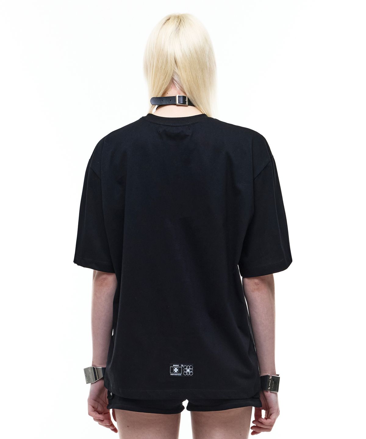 오퍼스 0012(OPUS 0012) Op. 07 CAMO PATCHED T-SHIRTS BLACK