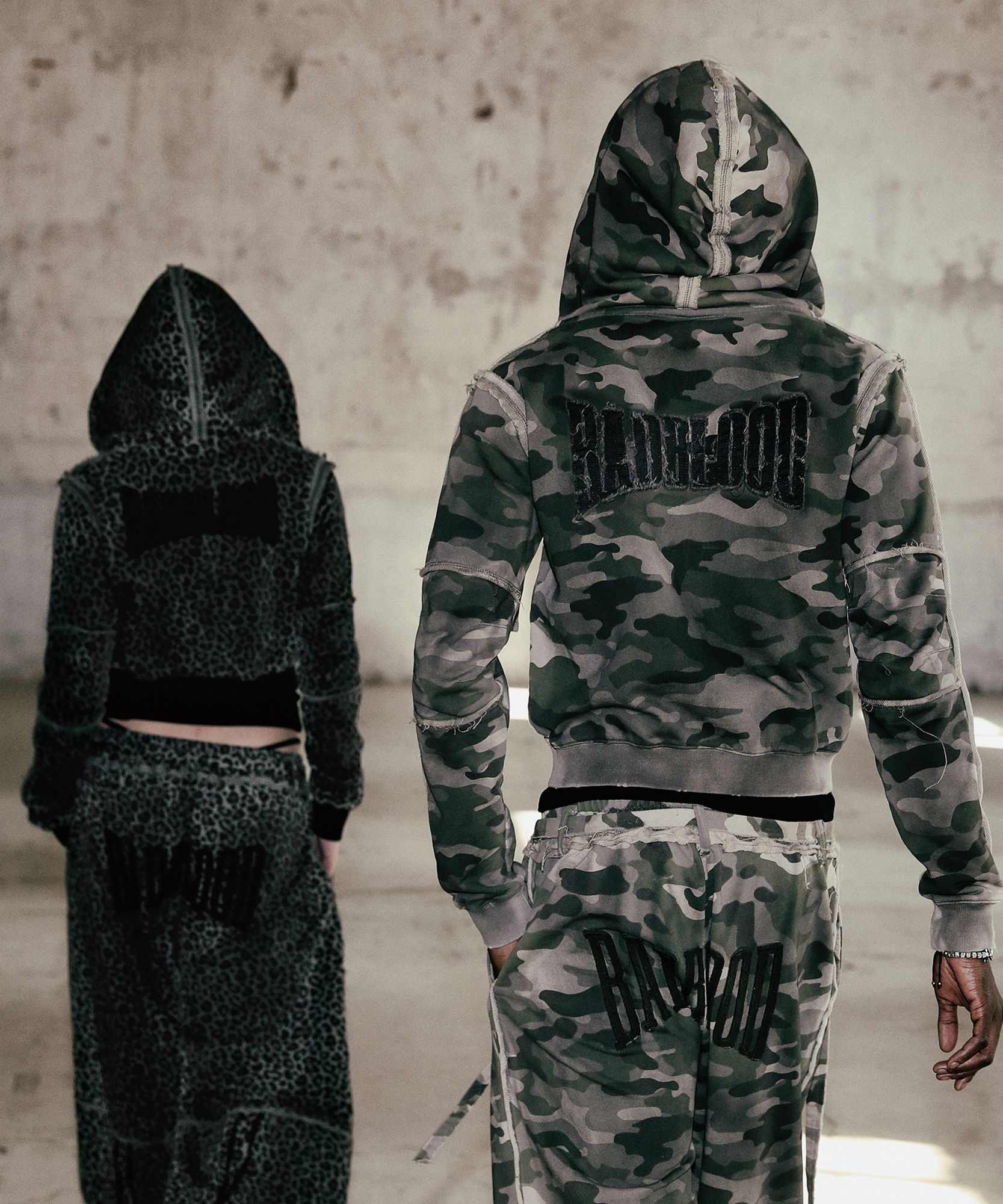 MUSINSA | BADBLOOD Low Edge Convex Jogger - Light Camo