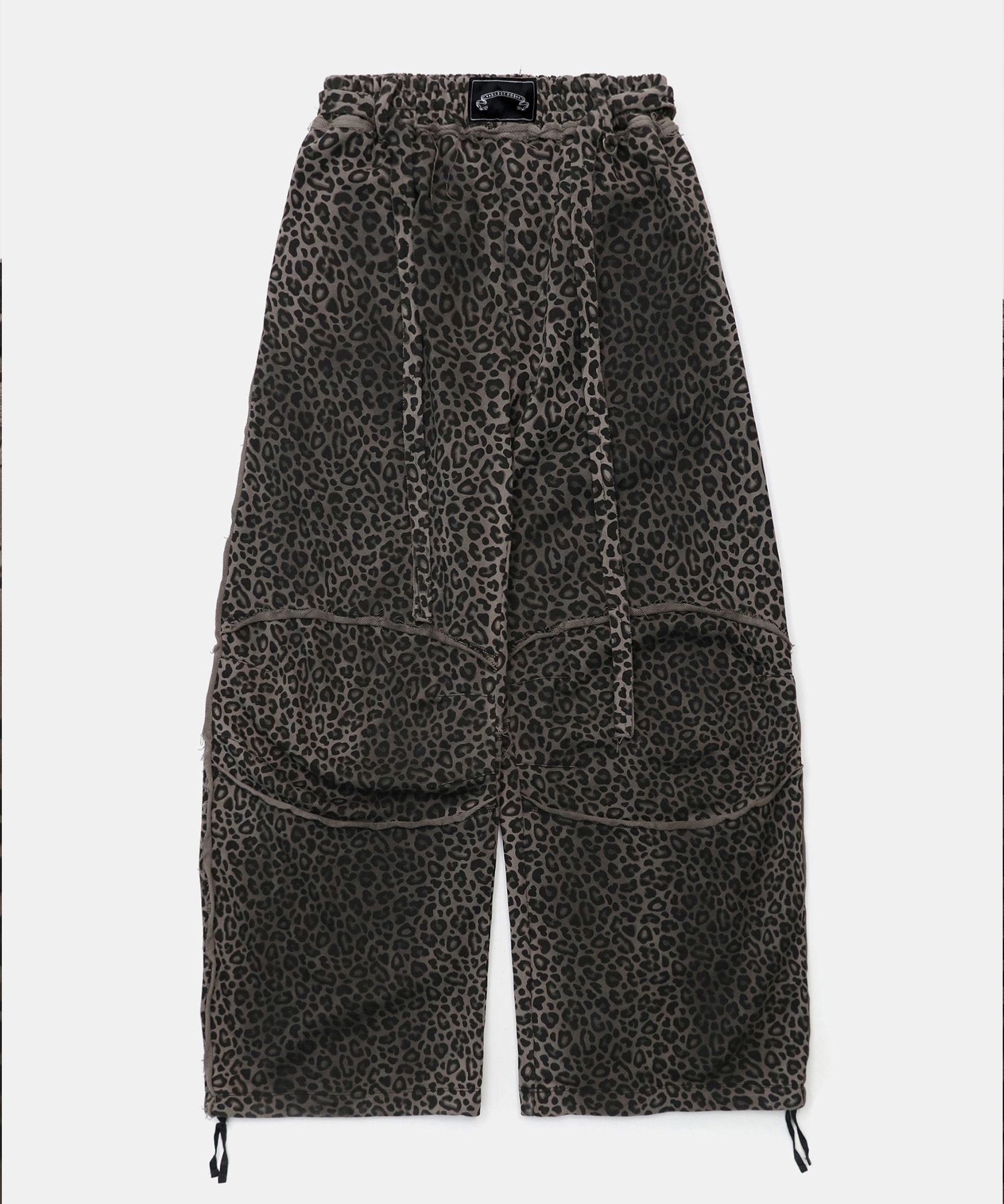MUSINSA | BADBLOOD Low Edge Convex Jogger - Black Leopard