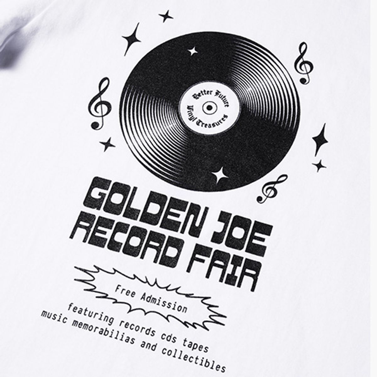골든조(GOLDENJOE) RECORD FAIR T-SHIRT