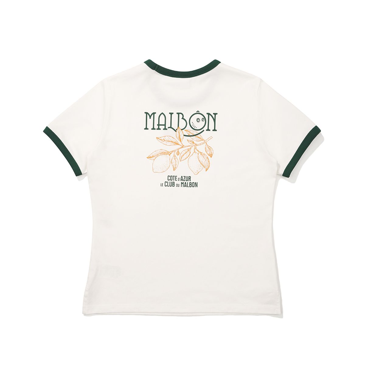 말본 골프(MALBON GOLF) 말본 그래픽 링거 티셔츠 OFF WHITE (WOMAN)