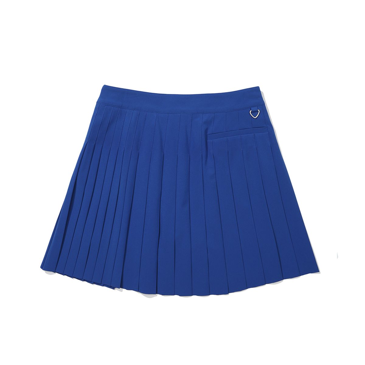 말본 골프(MALBON GOLF) 언발란스 플리츠 스커트 BLUE (WOMAN)