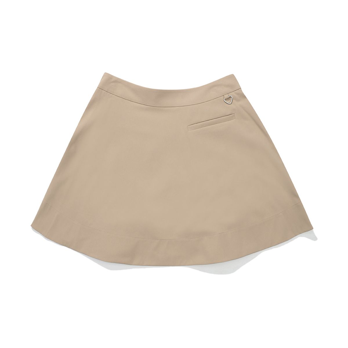 말본 골프(MALBON GOLF) A라인 플레어 스커트 BEIGE (WOMAN)