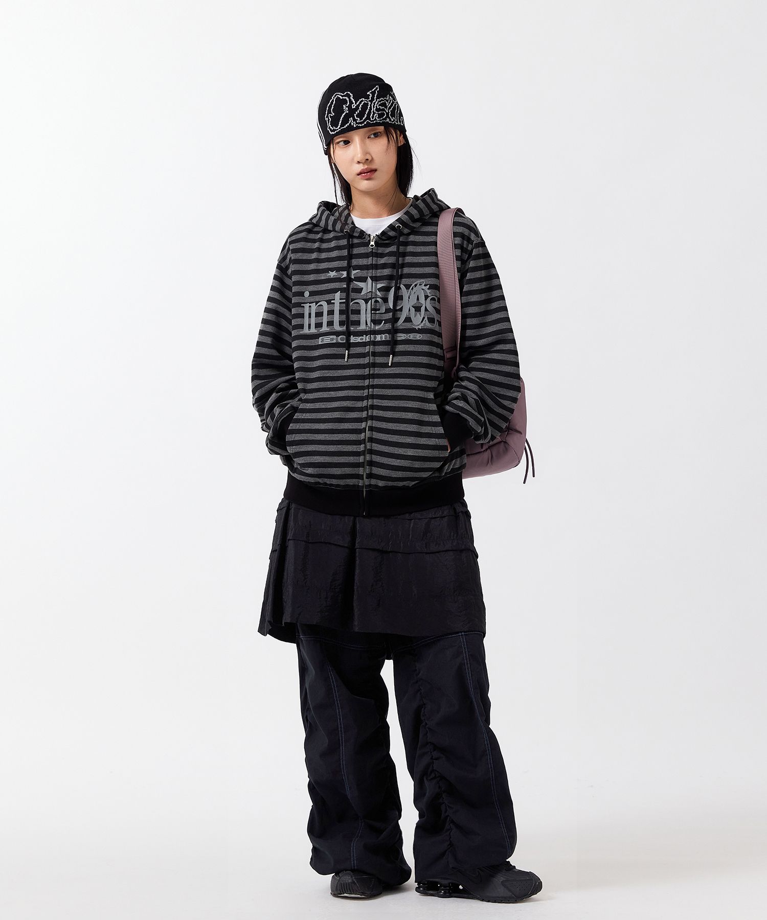 パンツ ODD STUDIO DIAGONAL CUT STITCH SHIRRING PANTS MUSINSA | ODDSTUDIO Diagonal Slit Stitch Shirring Pants - BLACK