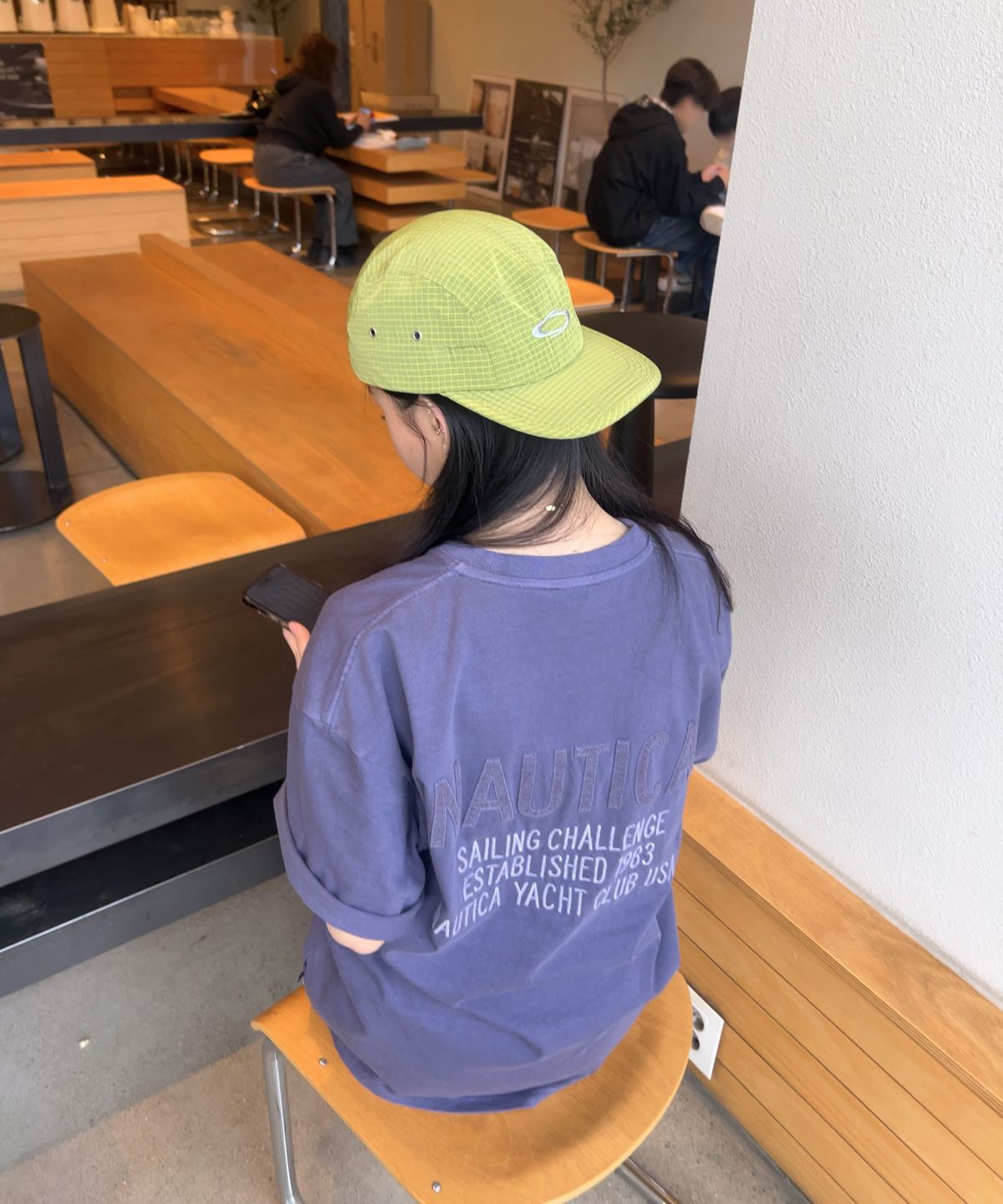 노티카(NAUTICA) 세일링 요트 클럽 피그먼트 티셔츠(3colors) NTS4816