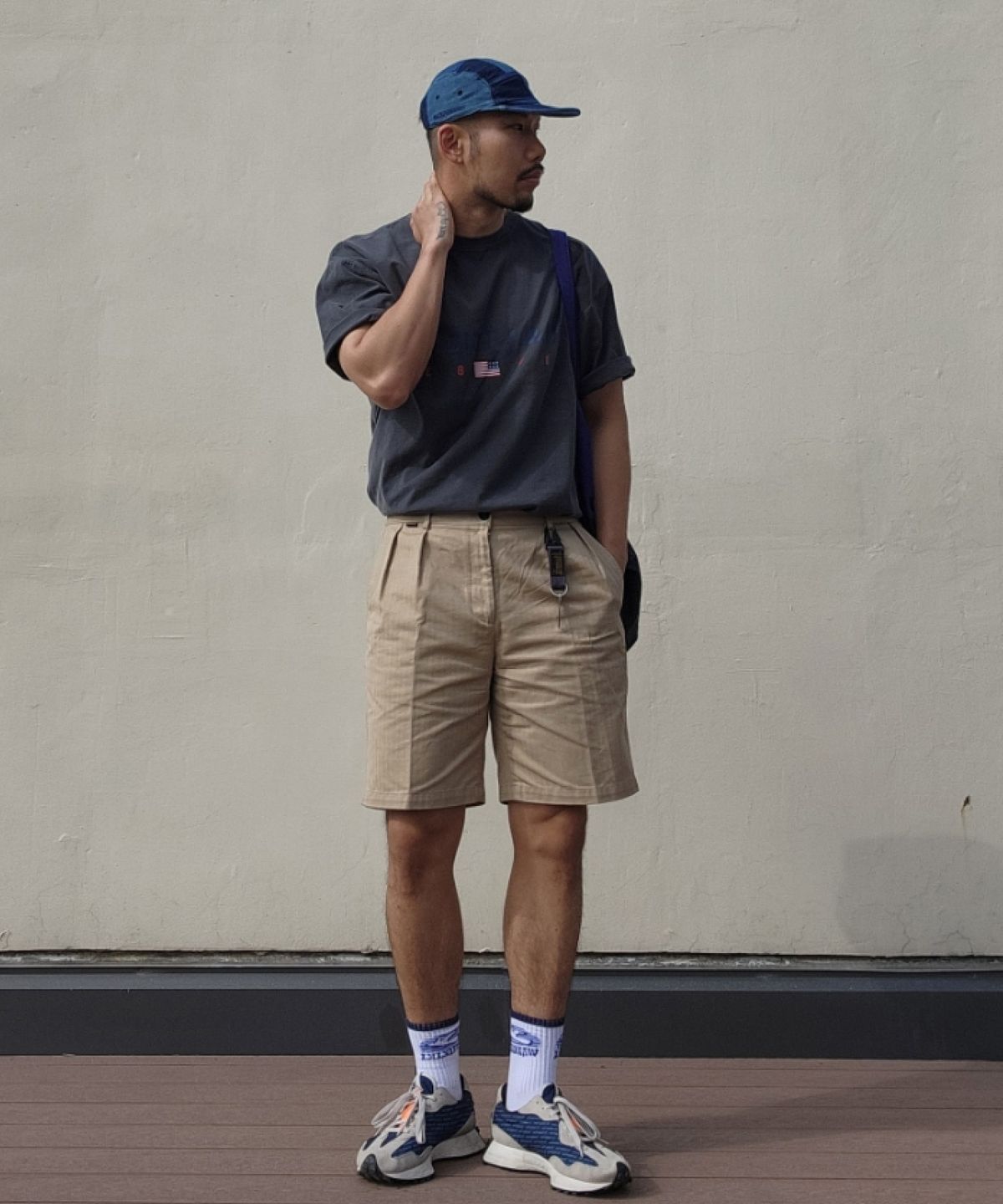 노티카(NAUTICA) 83플래그 피그먼트 티셔츠(3colors) NTS4796
