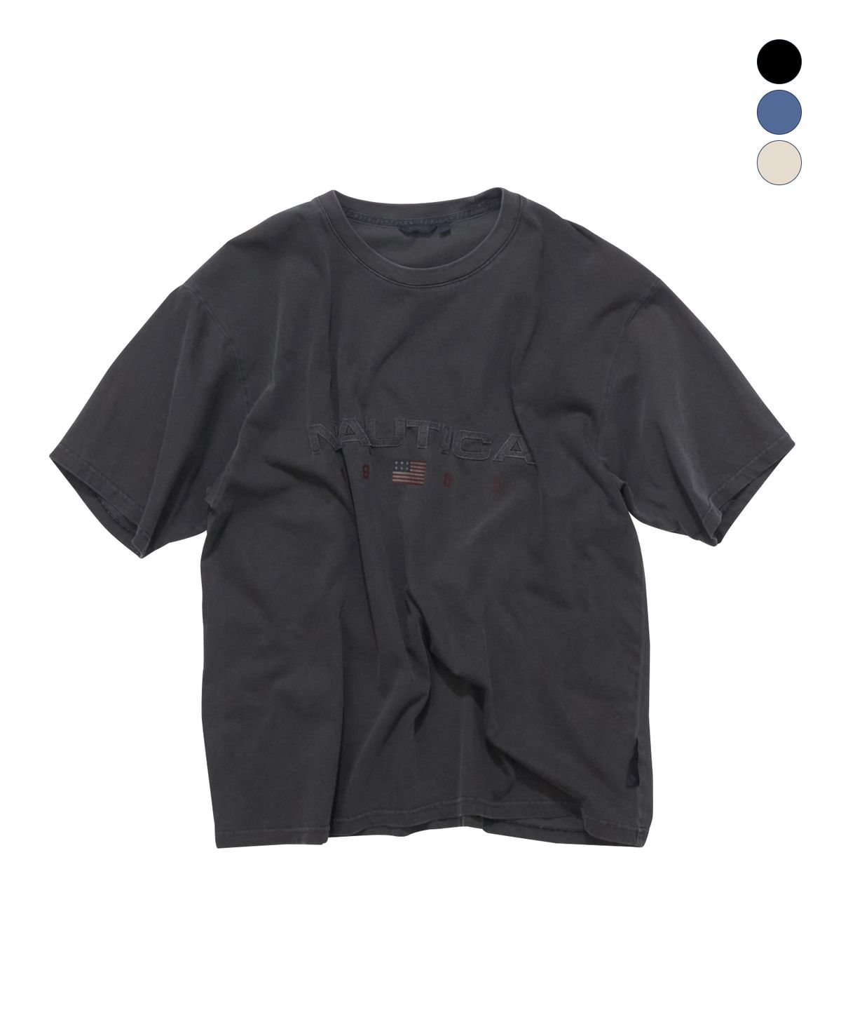 노티카(NAUTICA) 83플래그 피그먼트 티셔츠(3colors) NTS4796