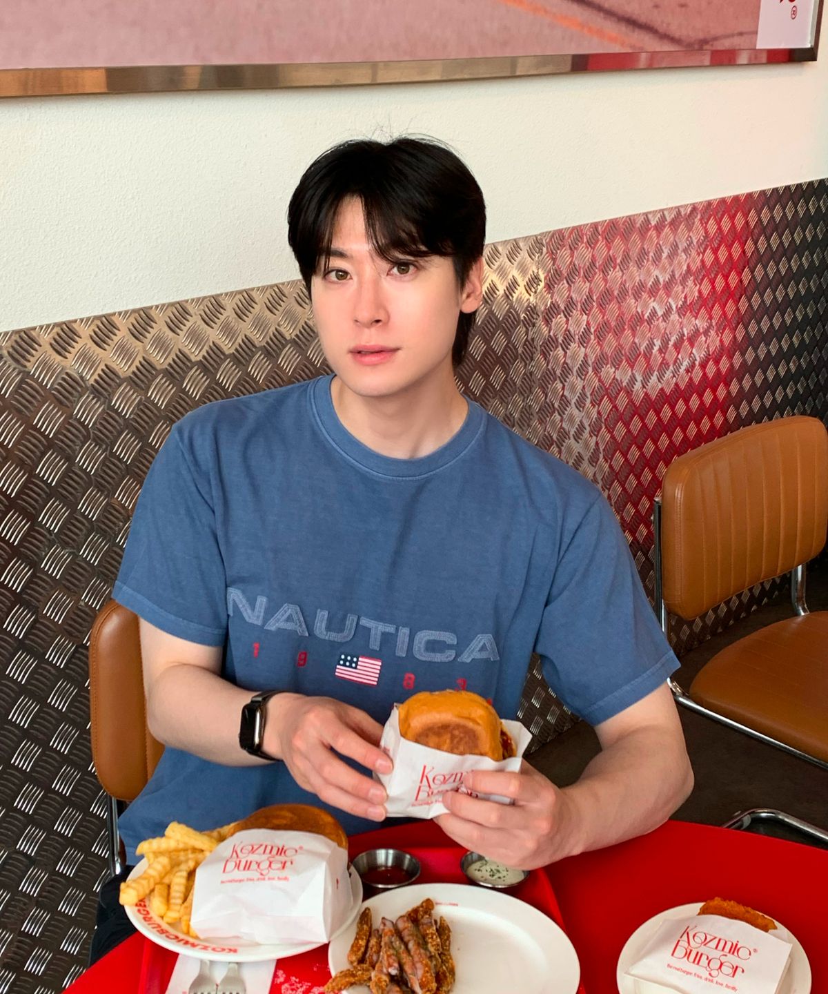 노티카(NAUTICA) 83플래그 피그먼트 티셔츠(3colors) NTS4796