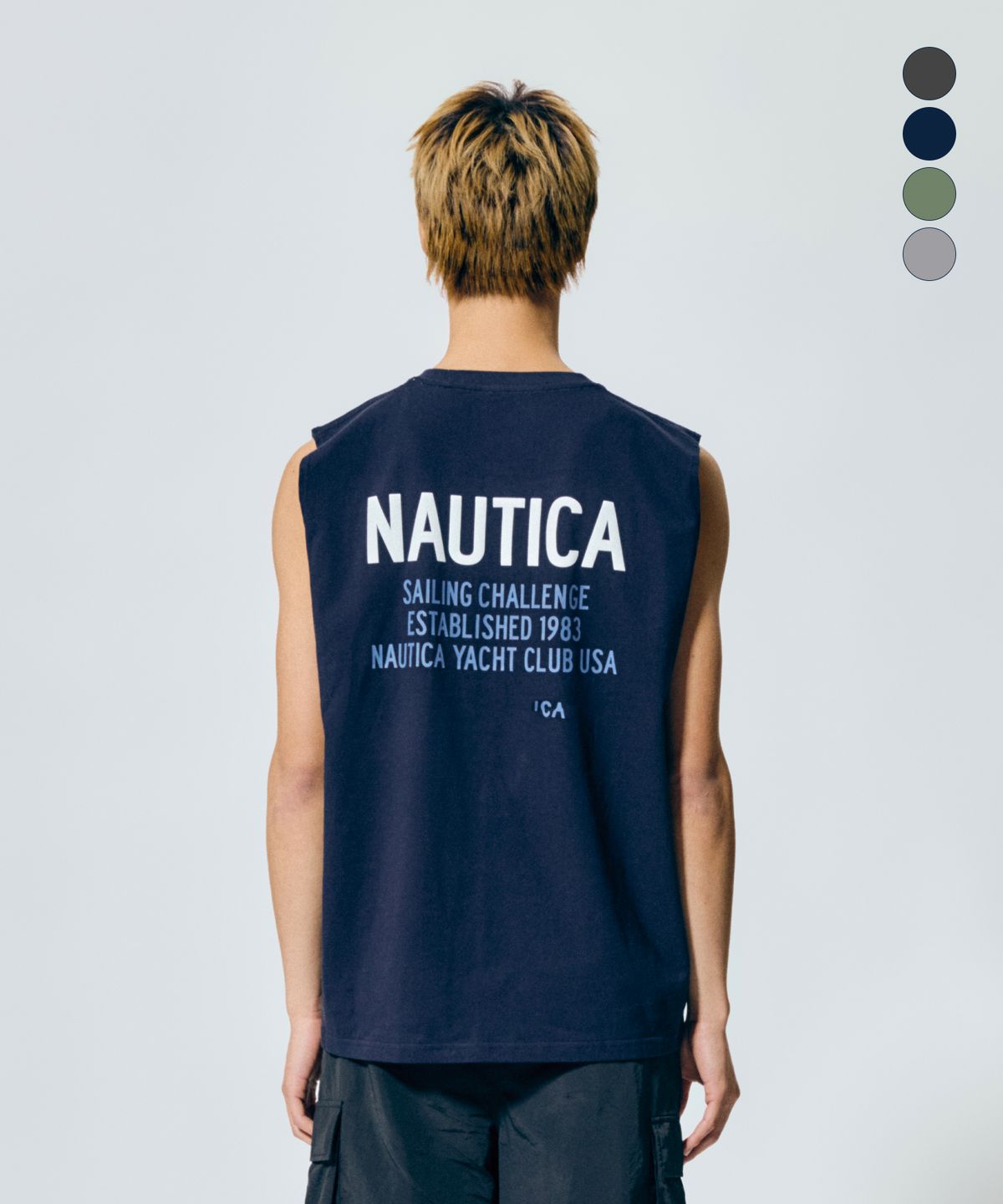 노티카(NAUTICA) 세일링 요트 클럽 슬리브리스(4colors) NTS4886