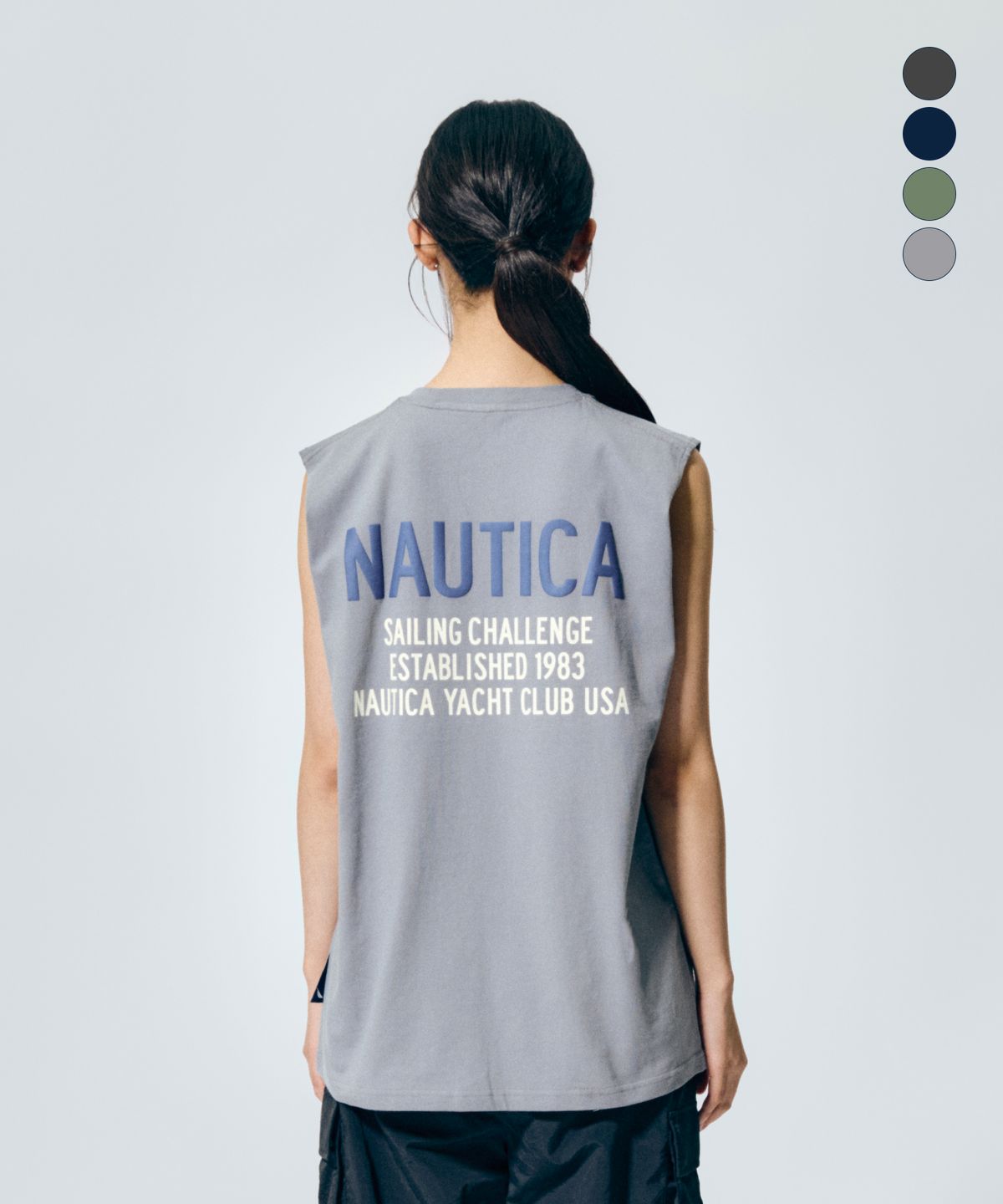 노티카(NAUTICA) 세일링 요트 클럽 슬리브리스(4colors) NTS4886
