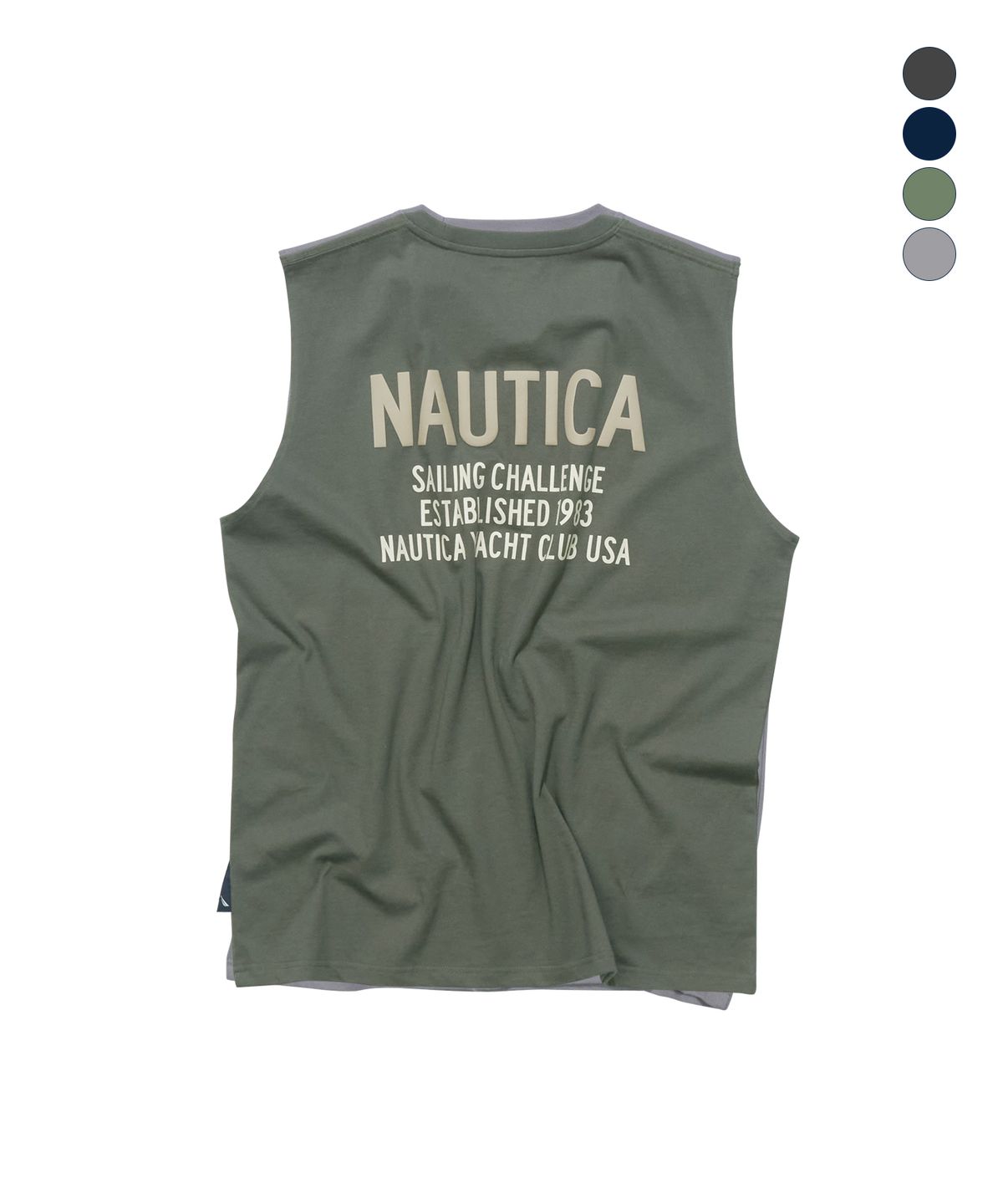 노티카(NAUTICA) 세일링 요트 클럽 슬리브리스(4colors) NTS4886
