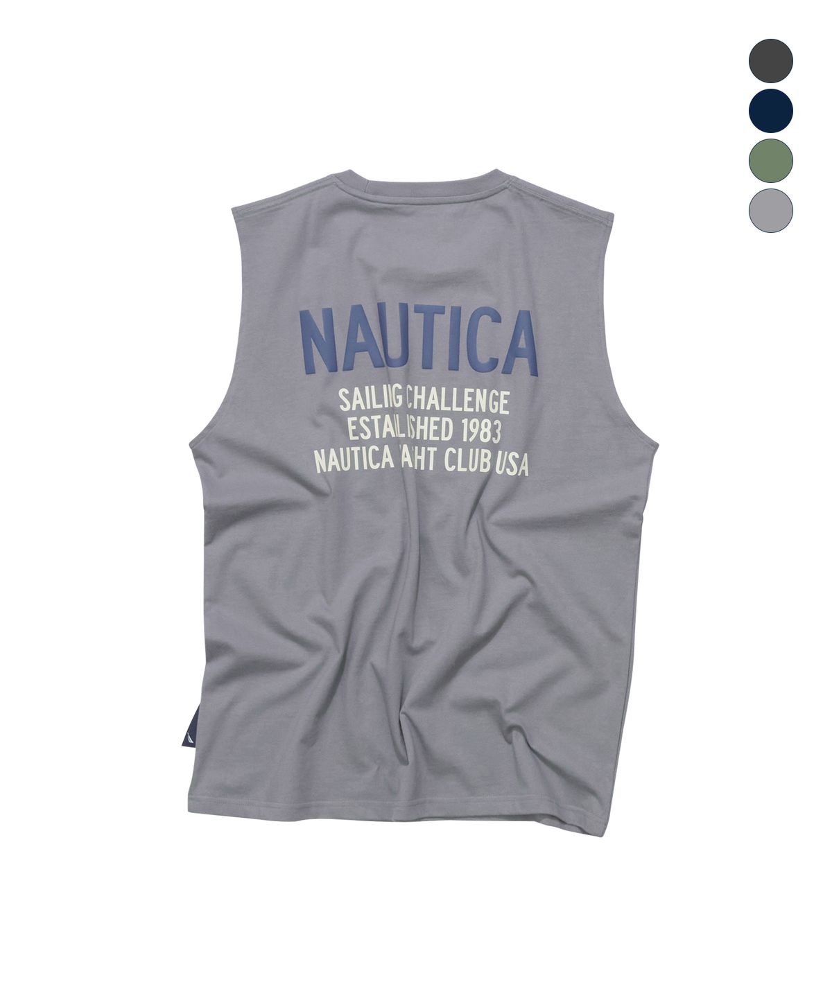 노티카(NAUTICA) 세일링 요트 클럽 슬리브리스(4colors) NTS4886