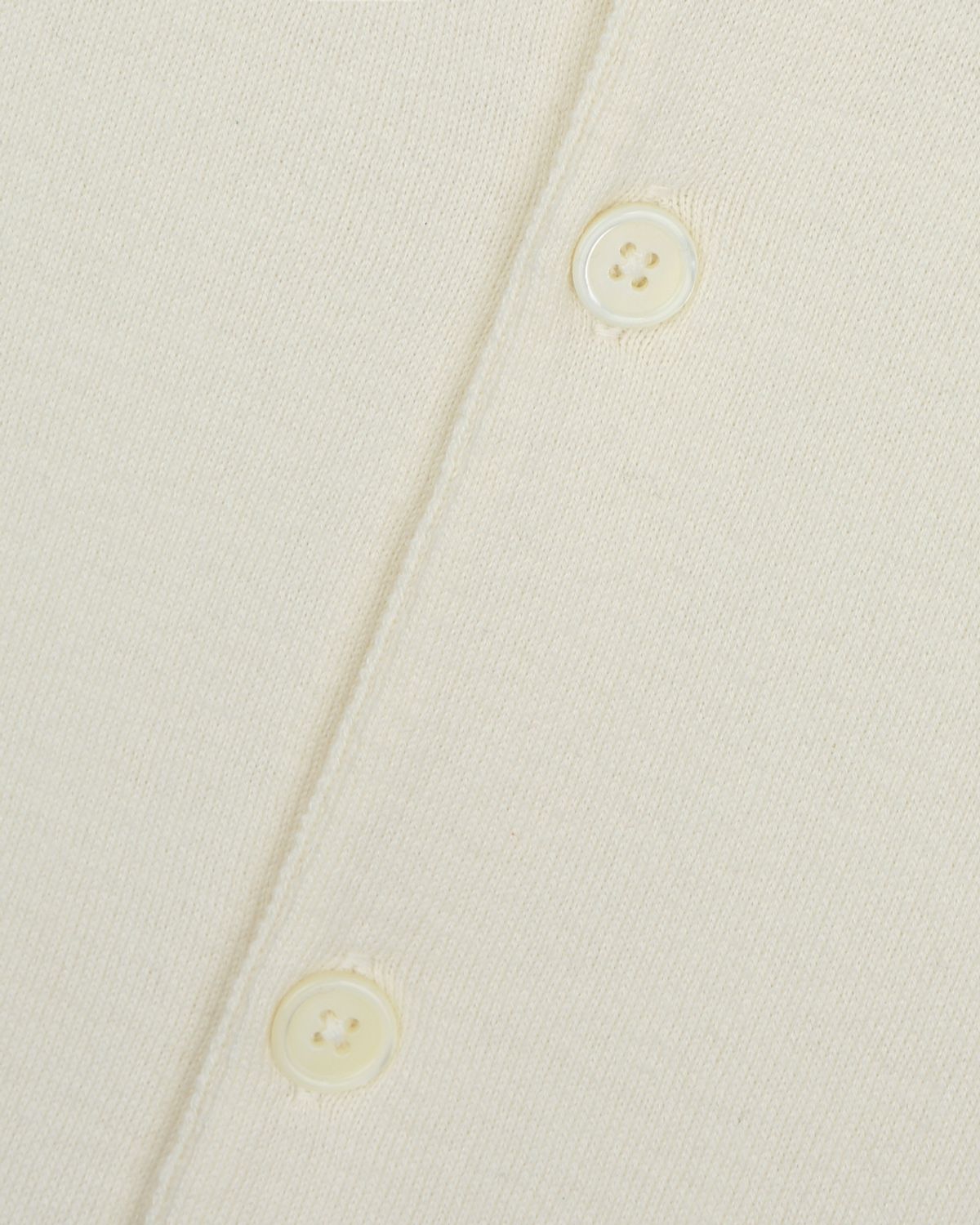 비슬로우(BESLOW) CREW NECK RELAXED SHORT CARDIGAN IVORY