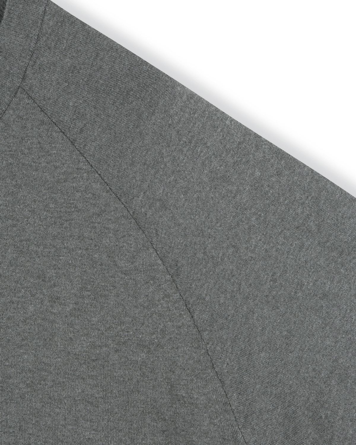 비슬로우(BESLOW) CREW NECK RELAXED SHORT CARDIGAN CHARCOAL